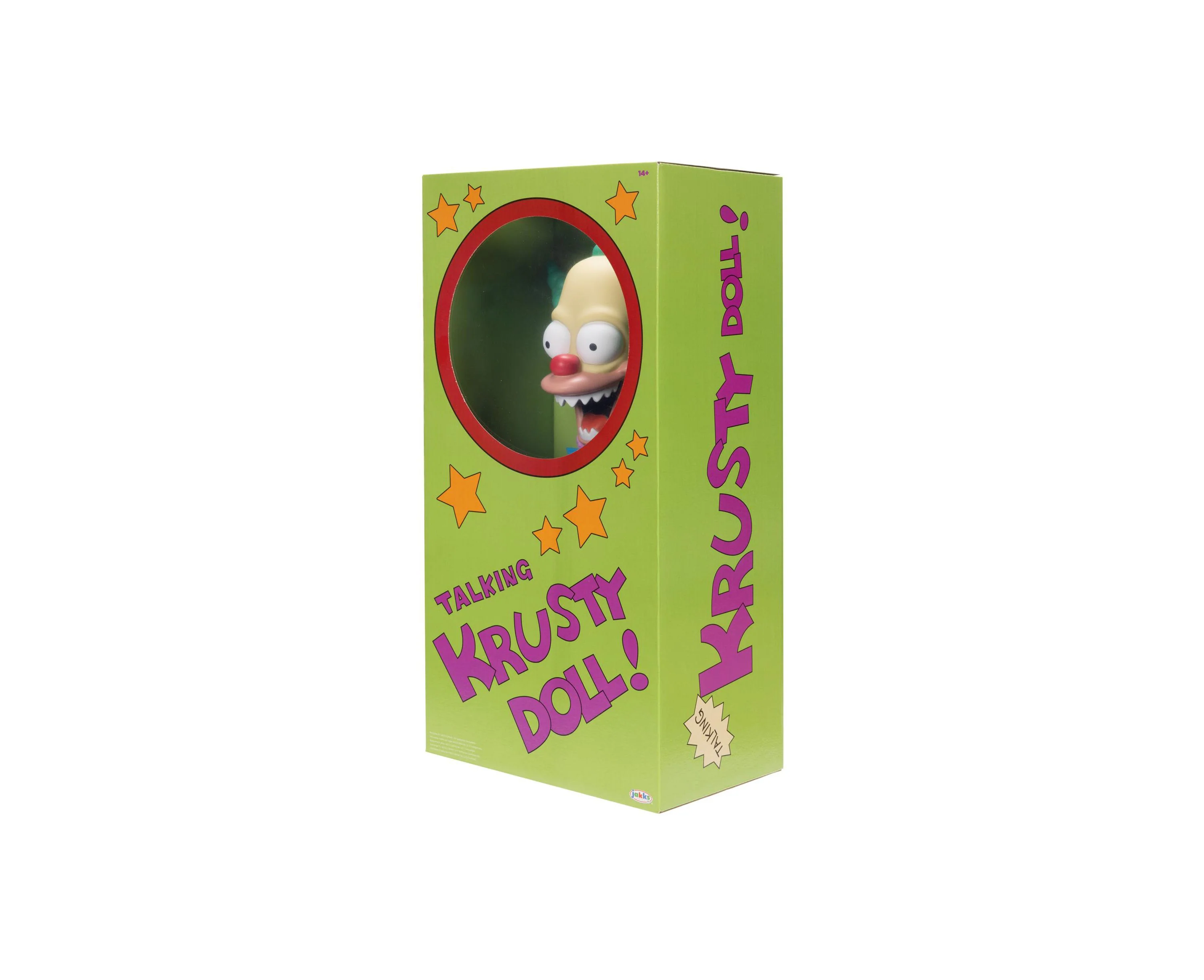 JAKKS Pacific The Simpsons 16" Talking Krusty Doll - Clown Without Pity - Image 3