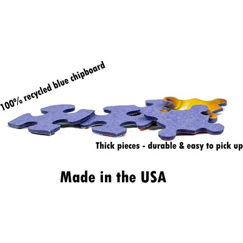 White Mountain Retro Snack Time Jigsaw Puzzle - 1000 pc - Image 3