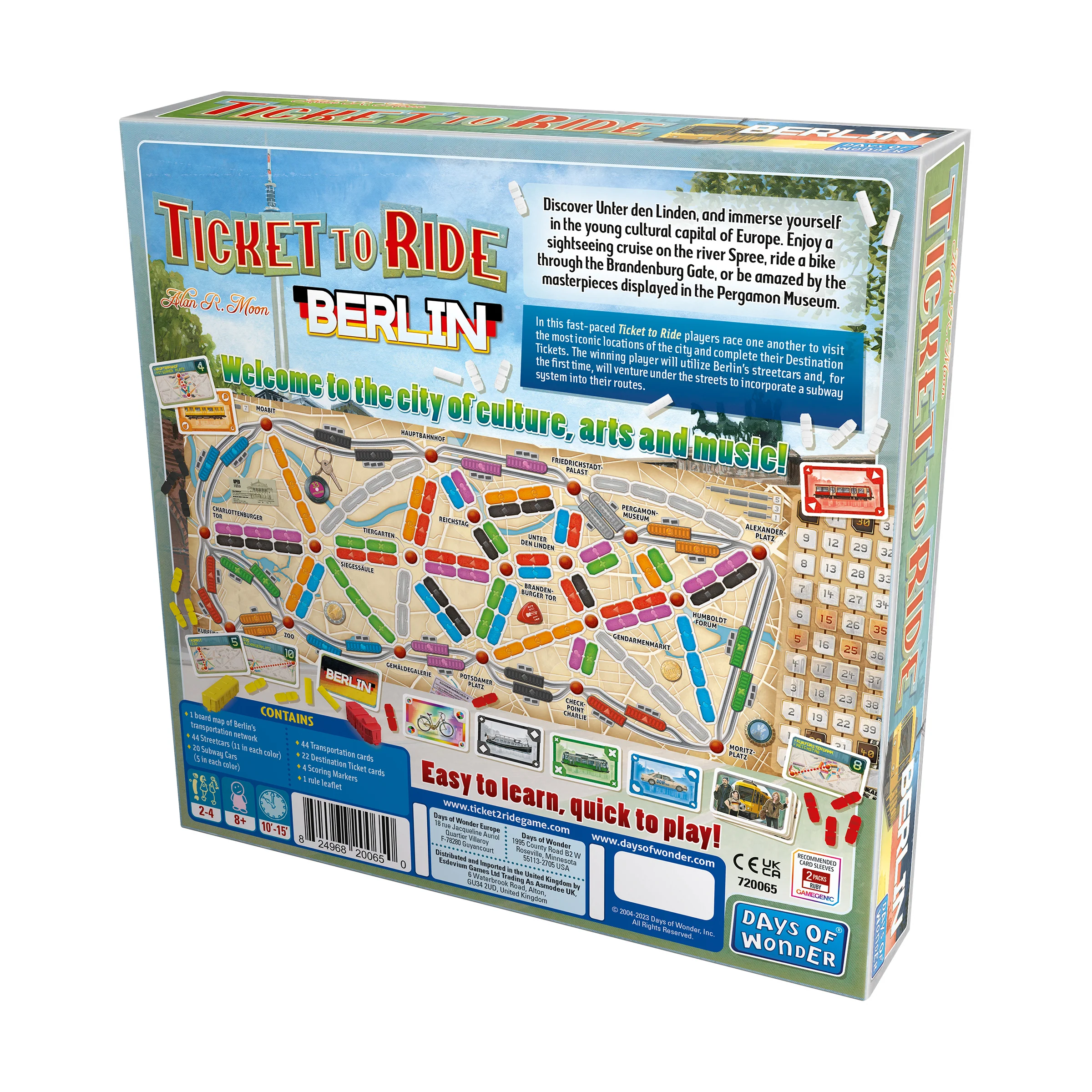 Ticket to Ride: Berlin - Family Board Game Adventure - Image 2