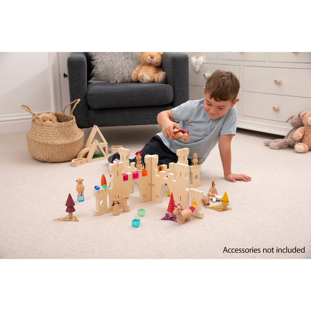 TickiT Discovery Castle Dividers - Wooden Playset - Image 2