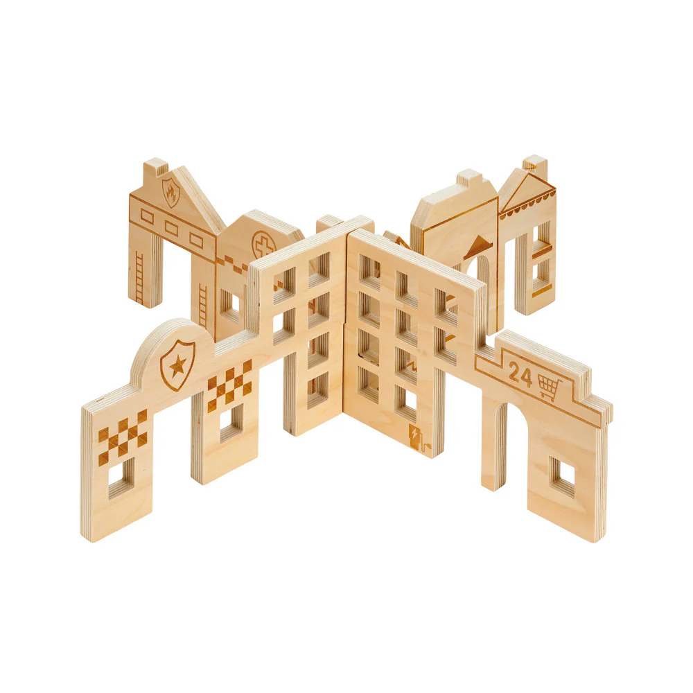 TickiT Discovery Town Dividers - Interactive Play Set
