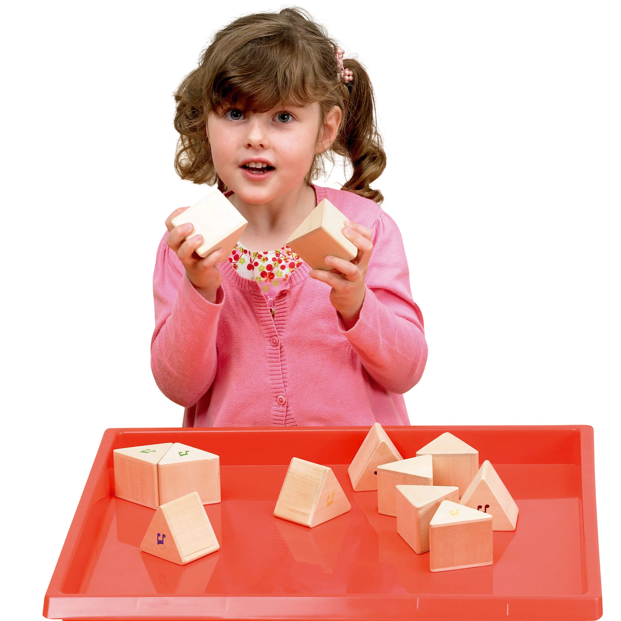 TickiT Sound Prism Set - Colorful Musical Triangles - Set of 12 - Image 4