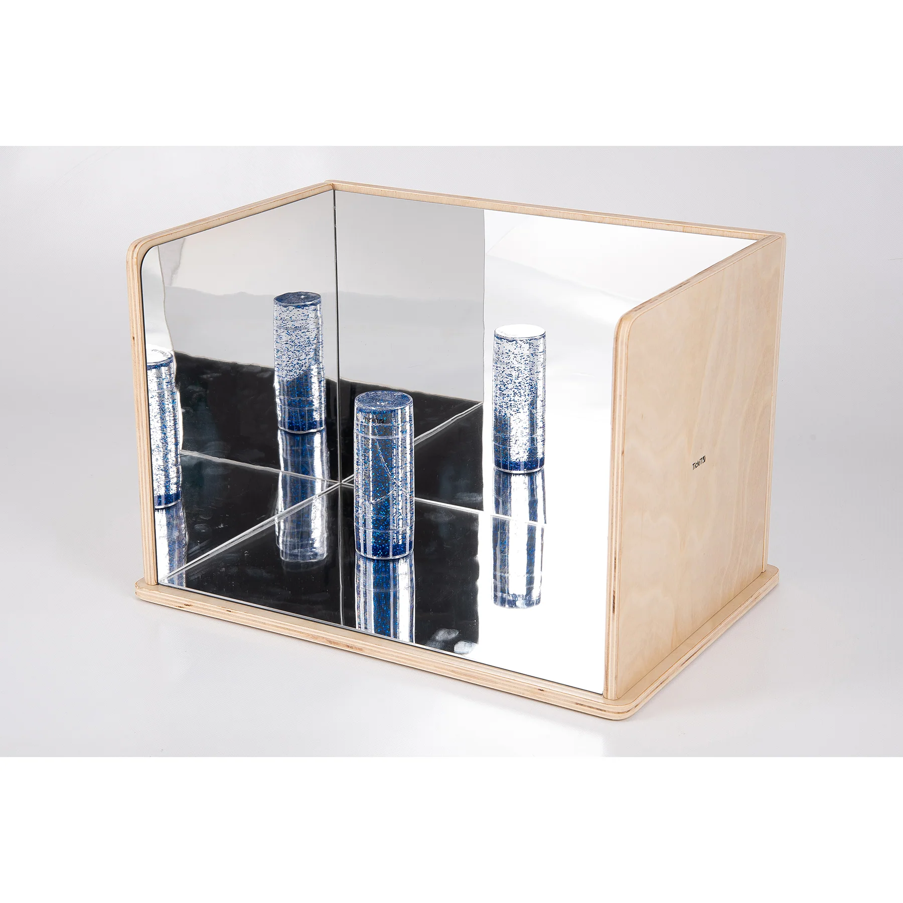 TickiT Wooden Exploratory Mirror - Interactive Discovery Panels - Image 3