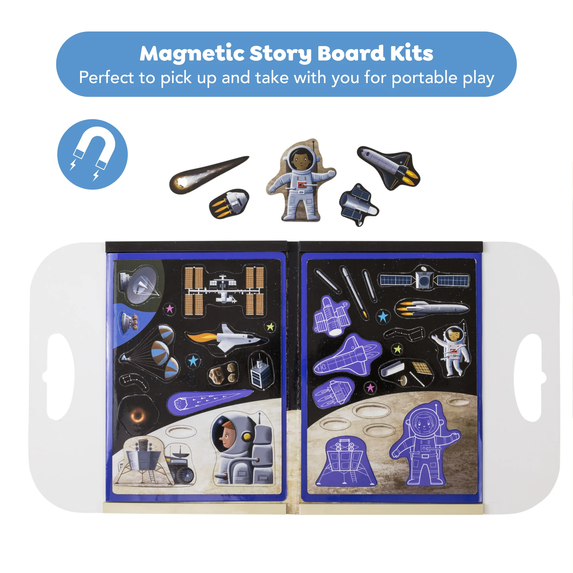 Tiger Tribe Magna Carry Space Explorer - Magnetic Space Adventure Playset - Image 2