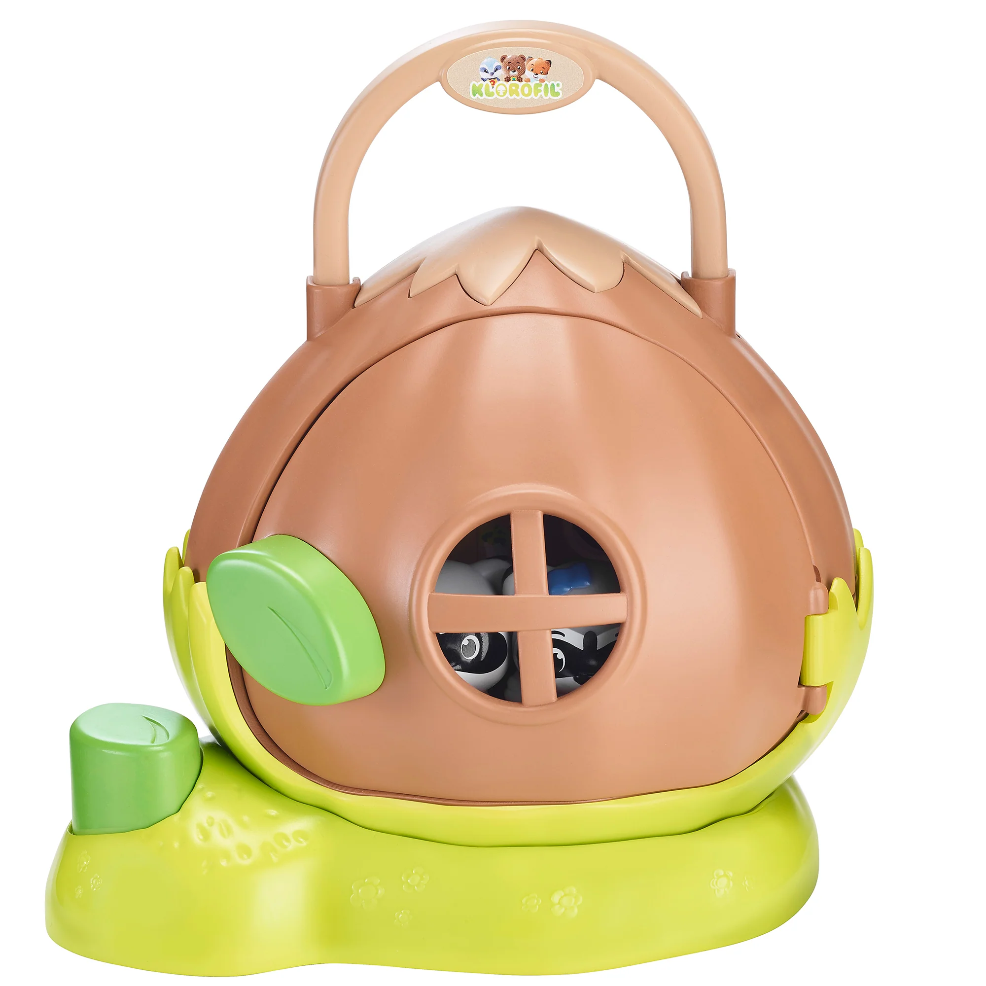 Timber Tots Hazelnut House Playset with Ellie the Raccoon - Image 4