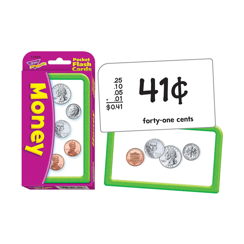 Educational Time & Money Mastery Flash Cards Bundle - Image 3