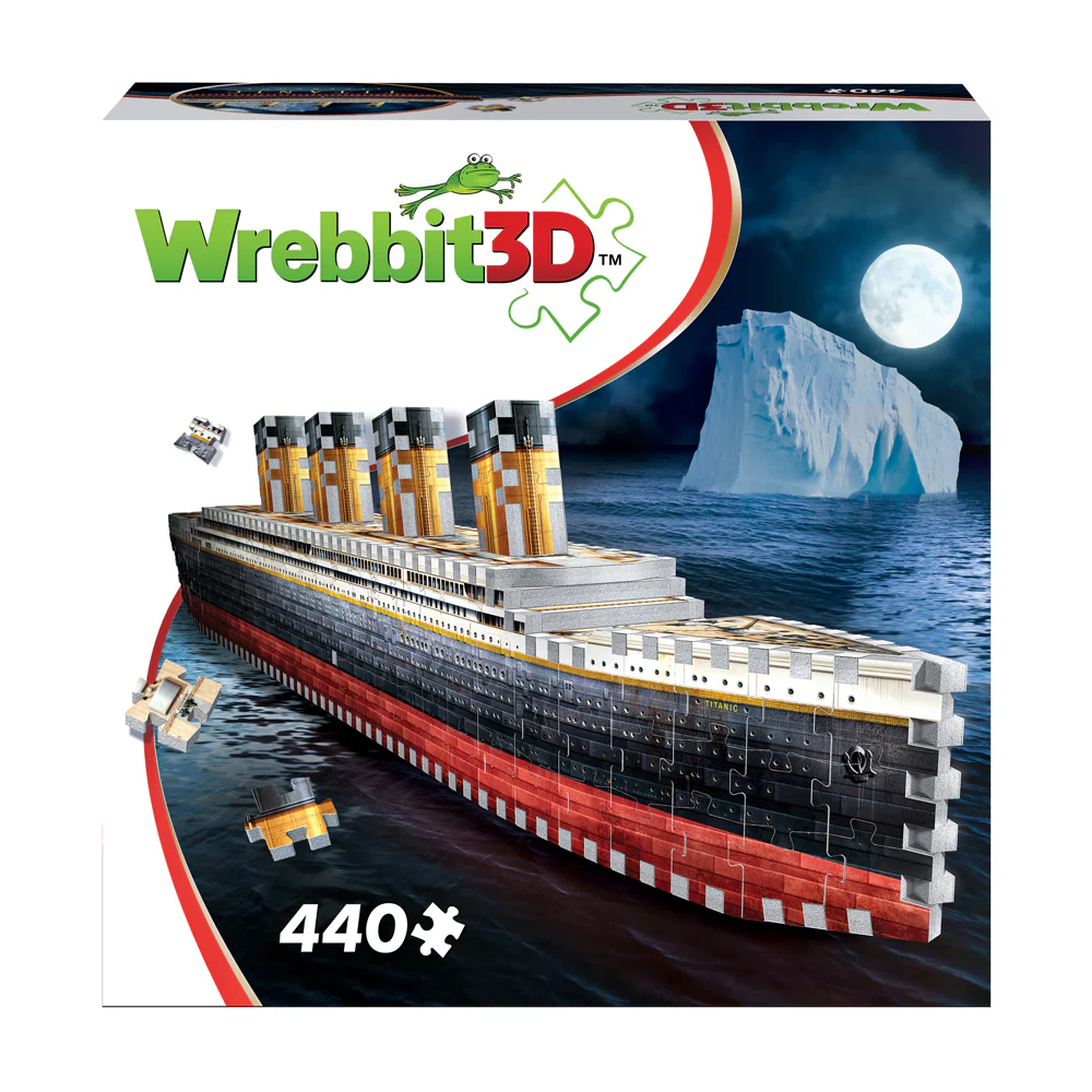 Wrebbit Titanic Historical 3D Jigsaw Puzzle - 440 pc - Image 2