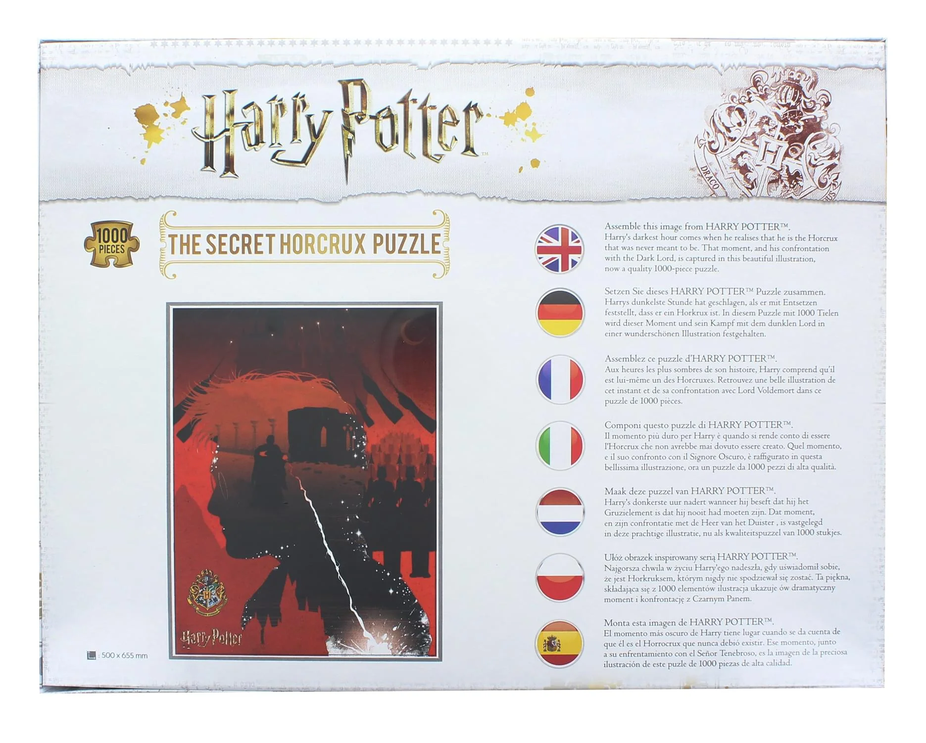 Top Trumps Harry Potter 'Horcrux' 3D Puzzle - 1000 pc - Image 2