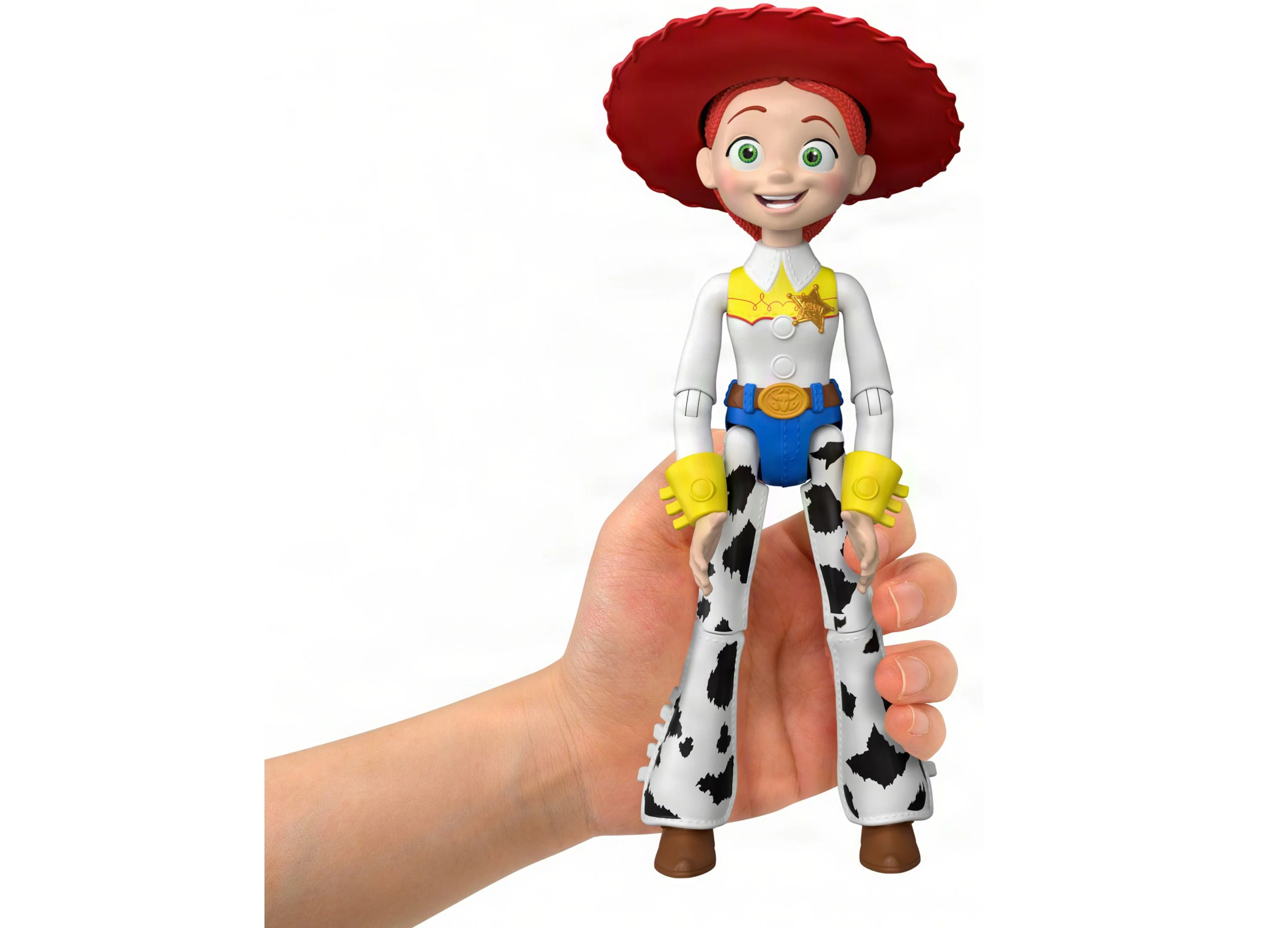 Disney Pixar Toy Story 5 Critter Talk Jessie 12-Inch Action Figure With Pig - Image 2