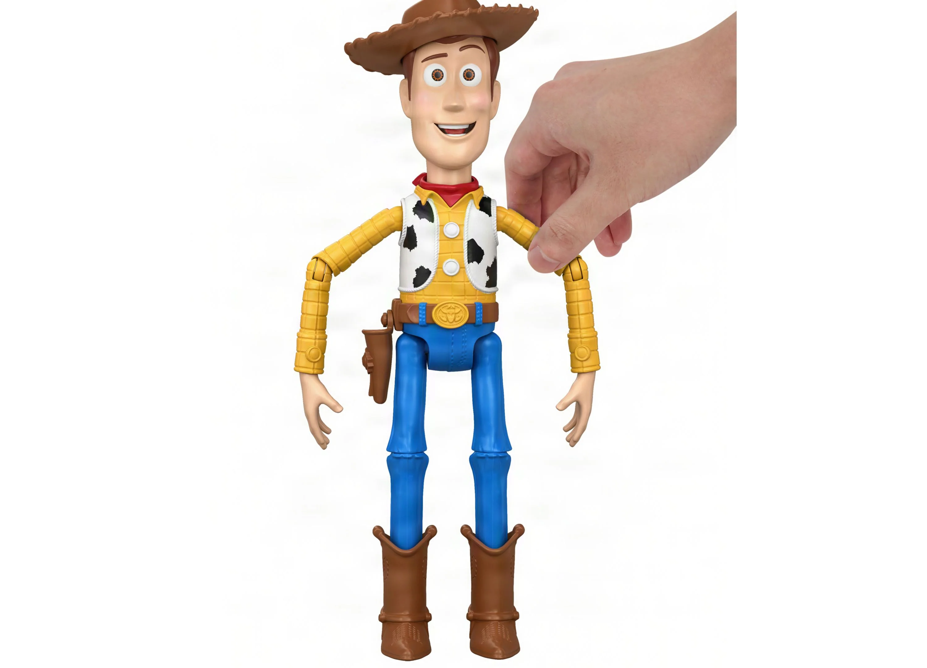 Disney Pixar Toy Story 5 Running Woody 12-Inch Action Figure With Sounds - Image 4
