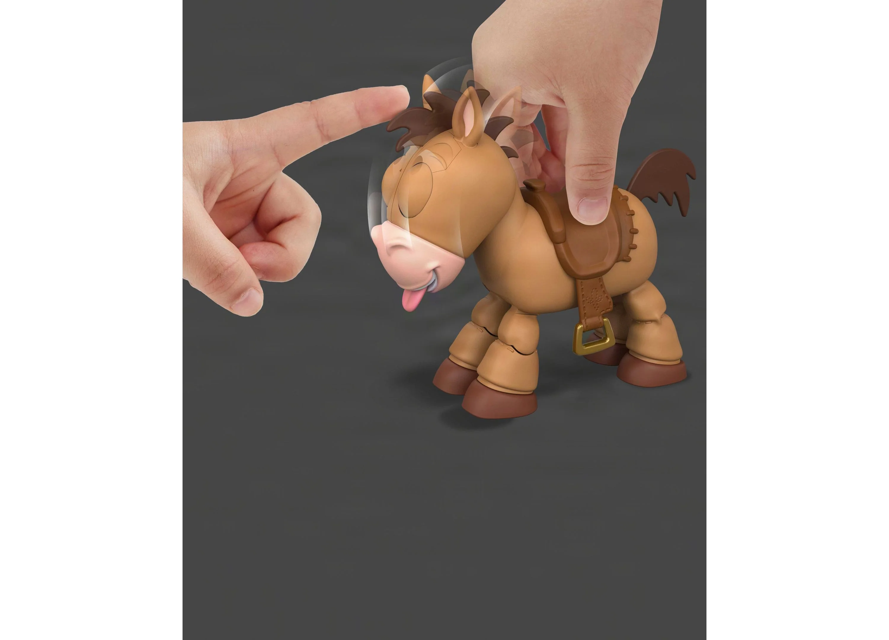 Disney Pixar Toy Story 5 Lil' Partner Bullseye Interactive Posing Horse Figure - Image 2