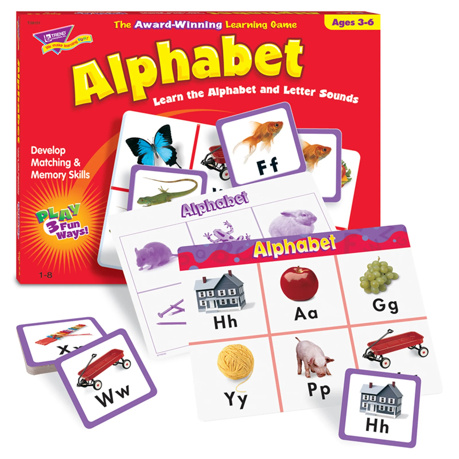 TREND Alphabet Match Me Games - Interactive Learning Fun - Image 2