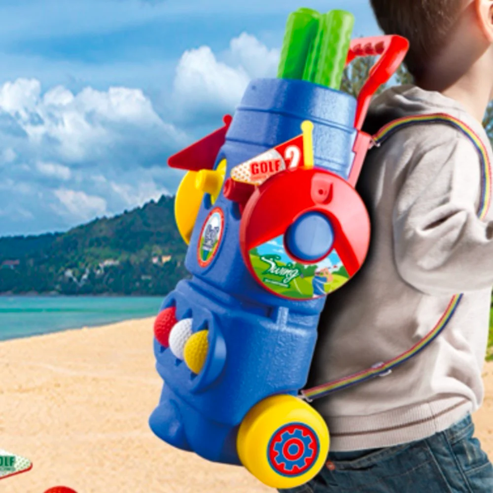 Trimate 2-in-1 Toddler Golf & Cornhole Set - Indoor/Outdoor Sports Fun - Image 5
