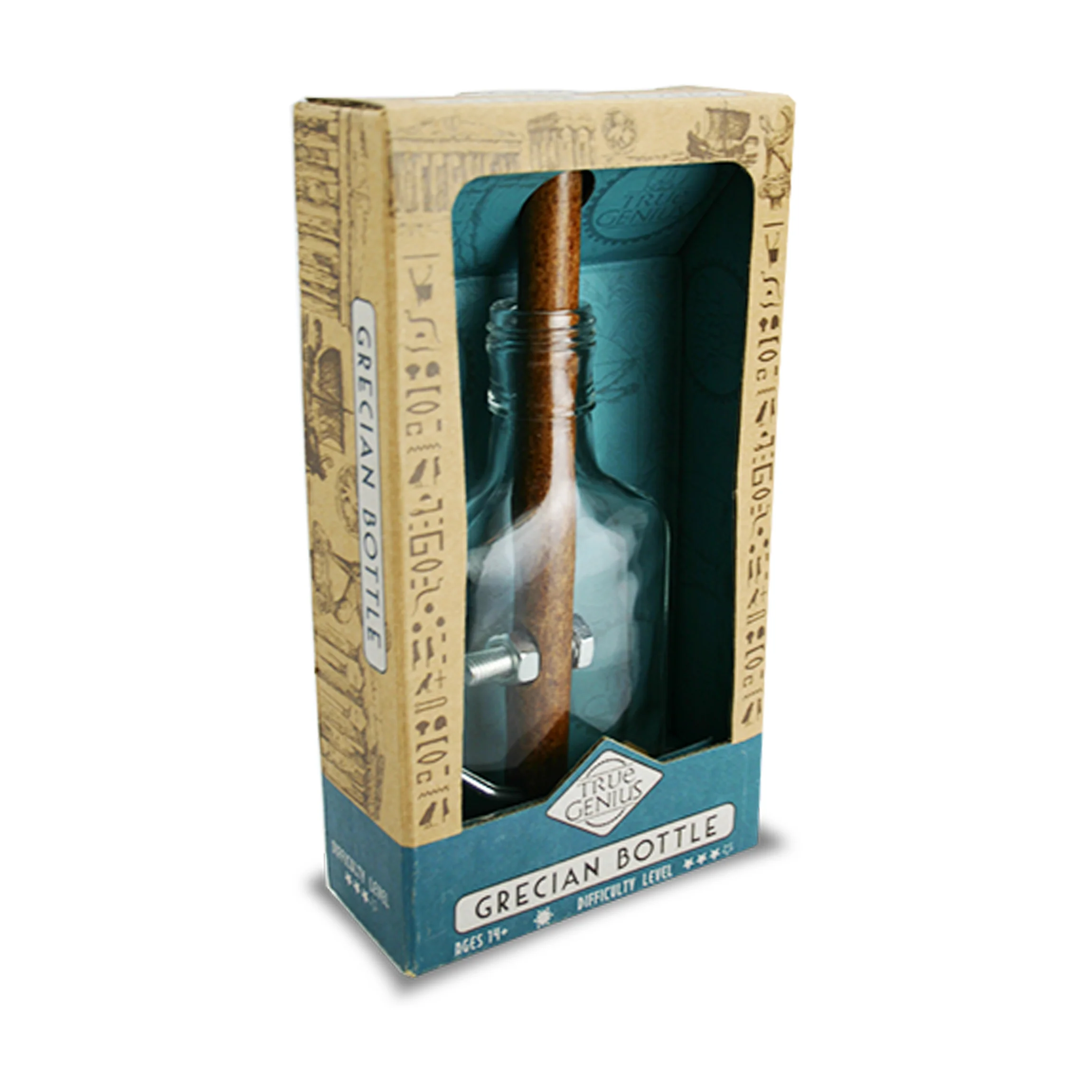 True Genius - Grecian Bottle Intricate Puzzle Challenge - Image 2