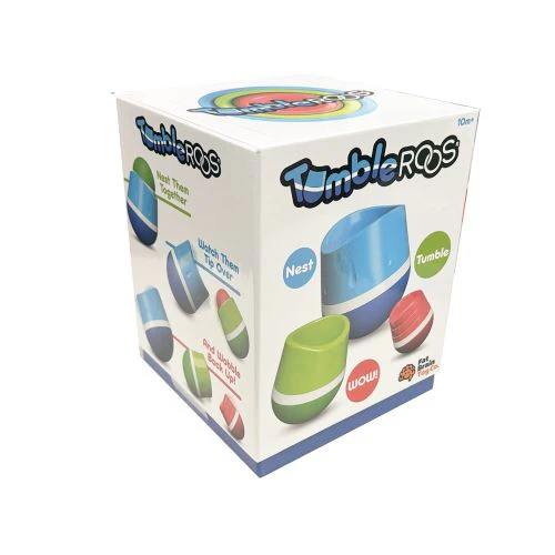 TumbleRoo Wobbly Nesting Toys - Colorful Trio Set