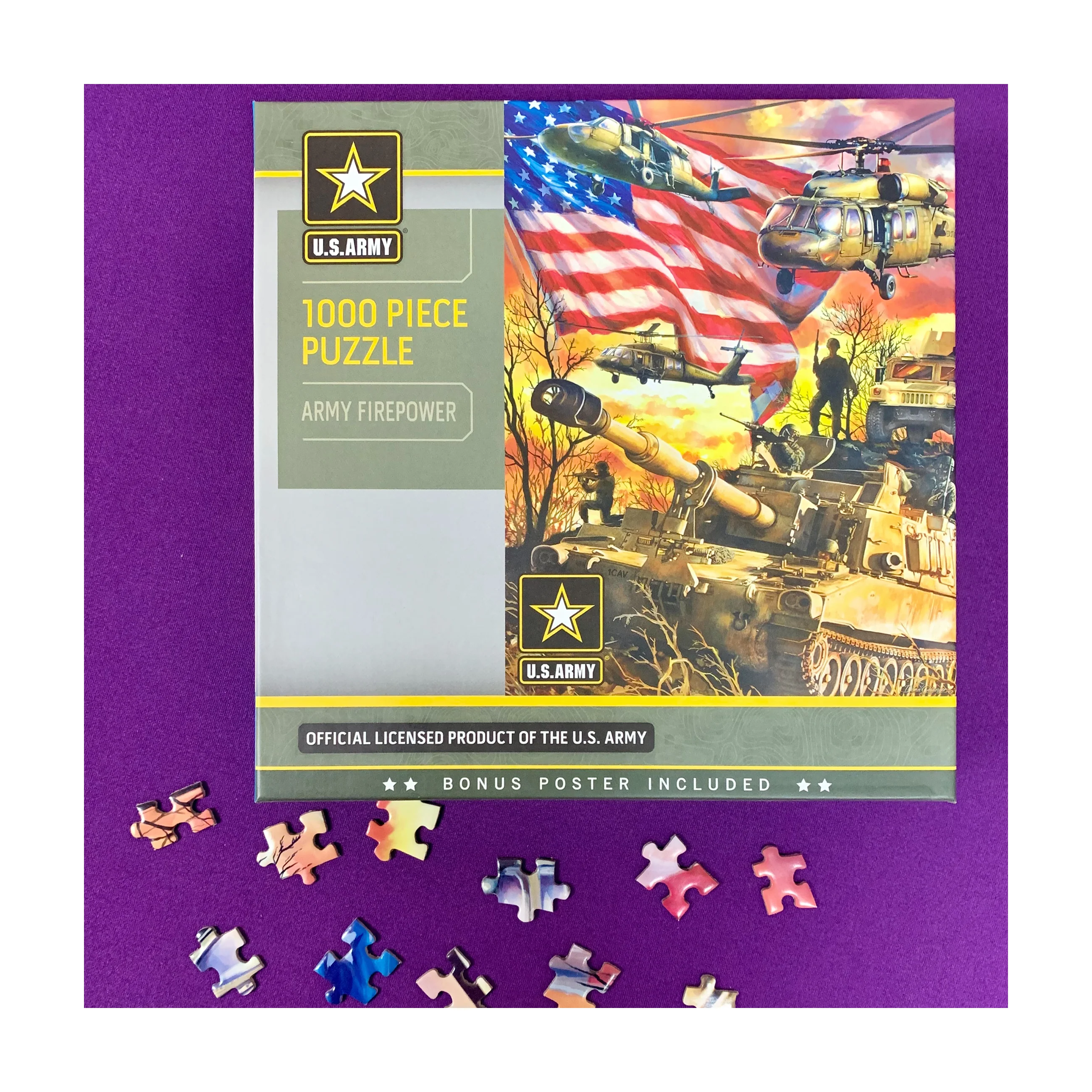 MasterPieces U.S. Army Firepower Jigsaw Puzzle - 1000 pc - Image 5