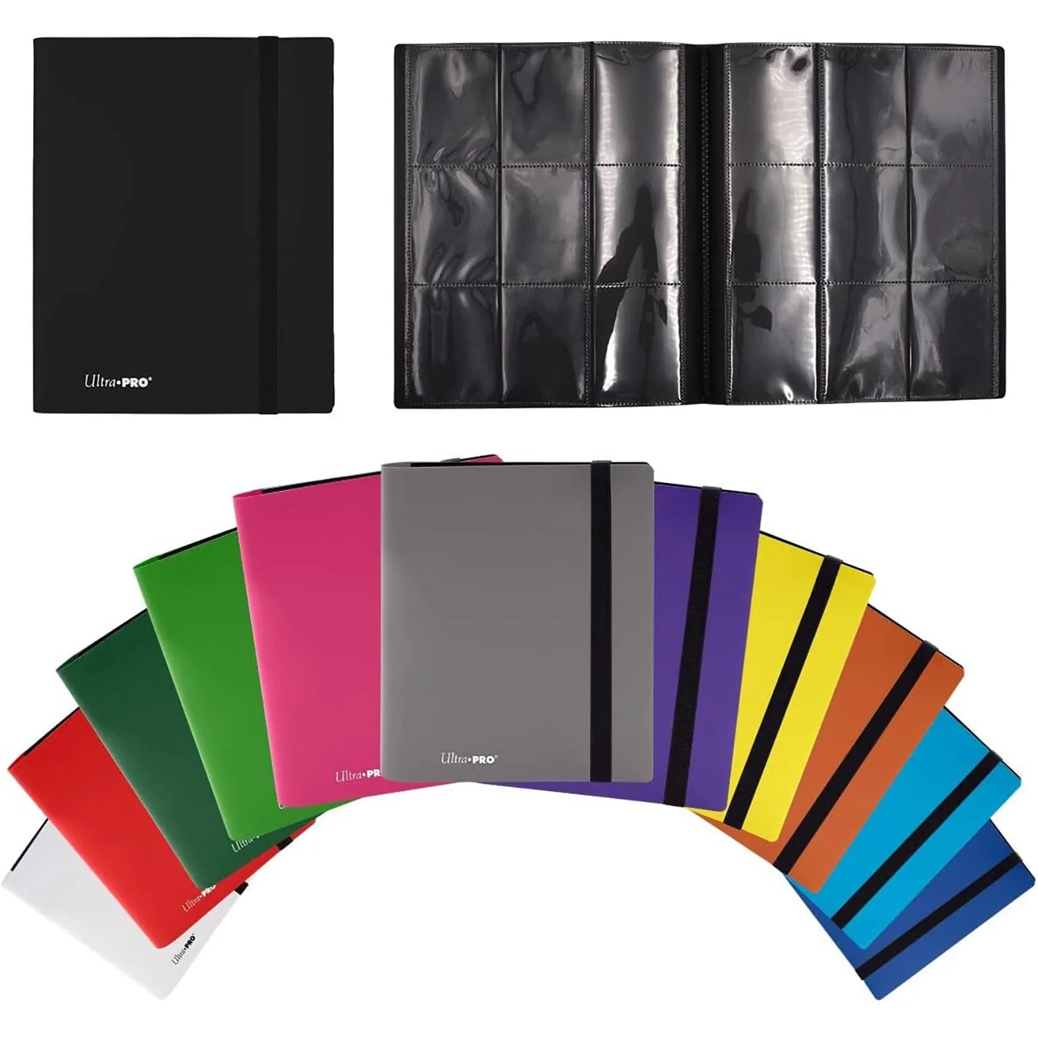 Ultra Pro: Eclipse 9-Pocket PRO-Binder - Pacific Blue - Holds 360 Cards - Image 5
