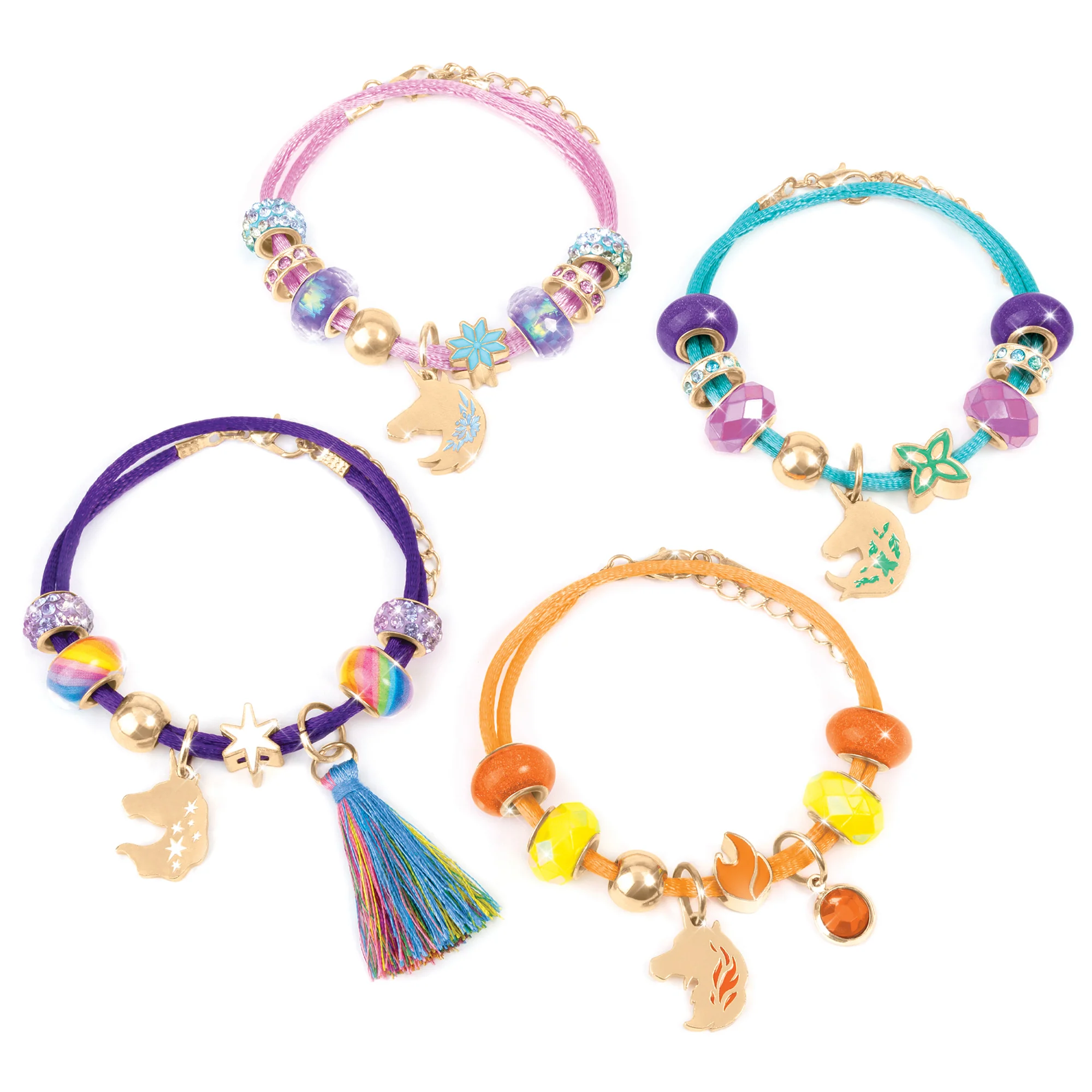 Unicorn Academy Charm Bracelet DIY Jewelry Making Kit - Image 3