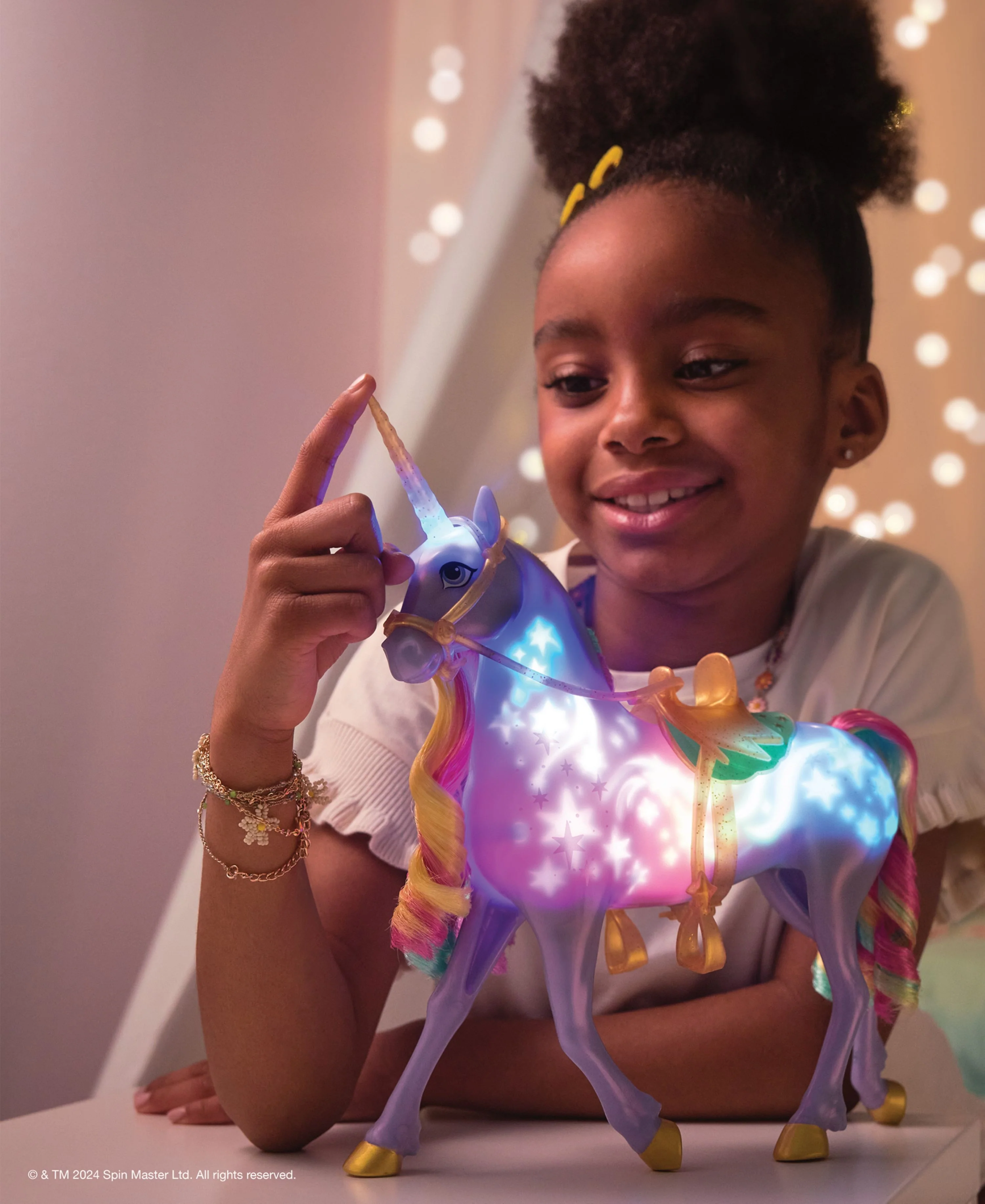 Unicorn Academy Interactive Rainbow Light-up Unicorn Wildstar - Image 6