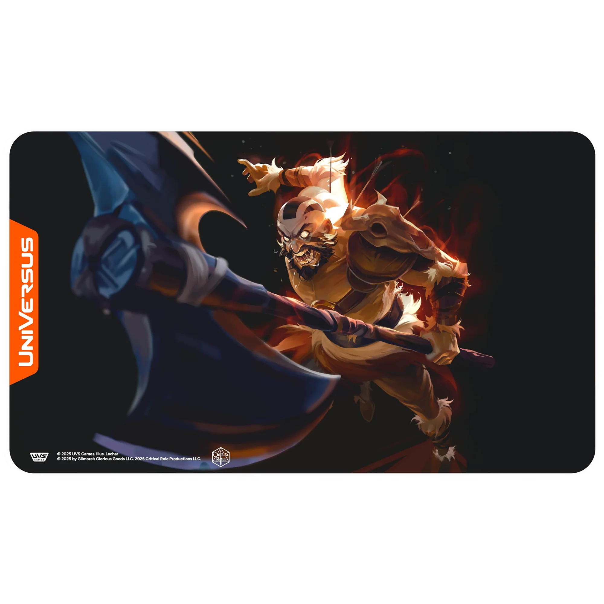 UniVersus Critical Role: Exandria Grog Strongjaw Playmat 24x14"