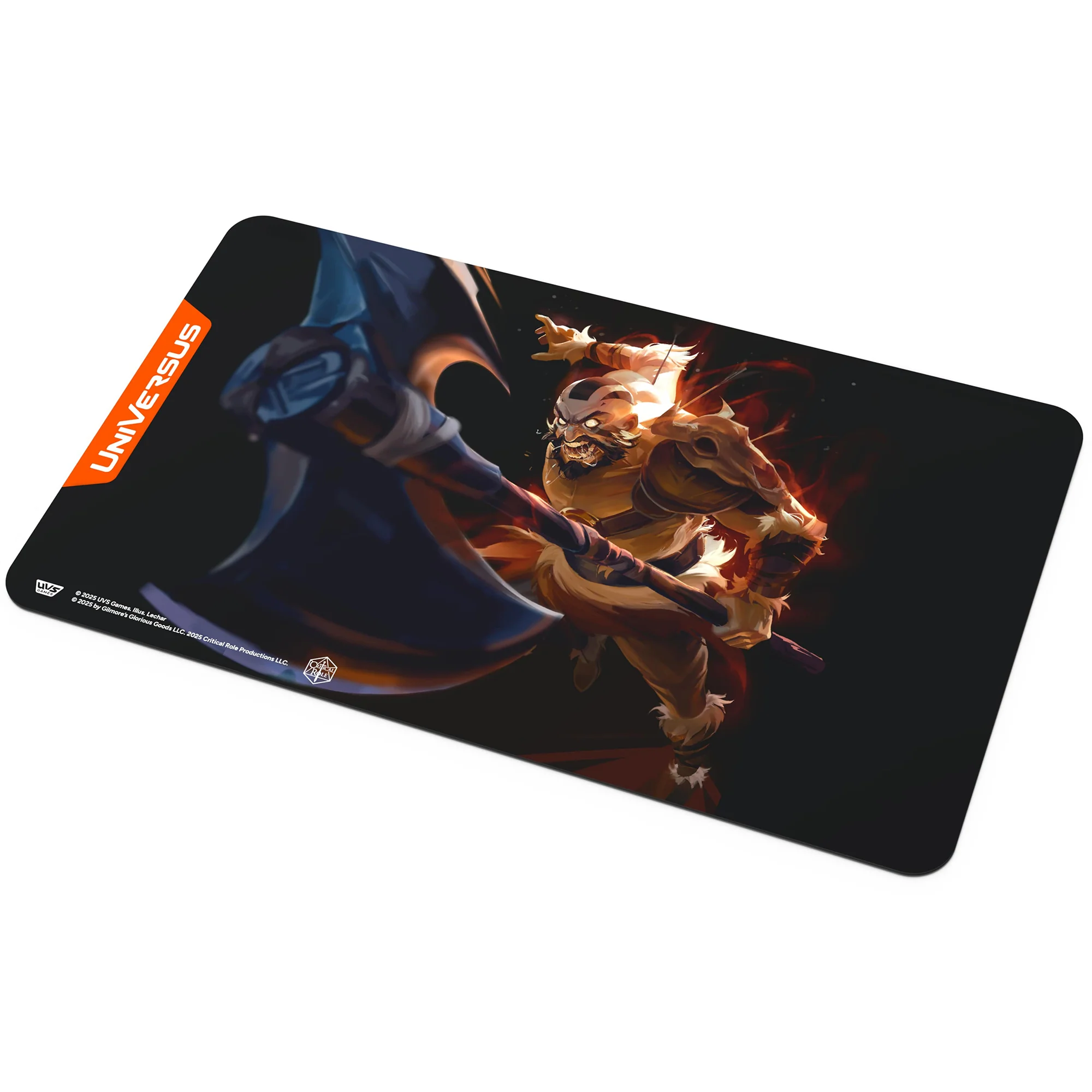 UniVersus Critical Role: Exandria Grog Strongjaw Playmat 24x14" - Image 3