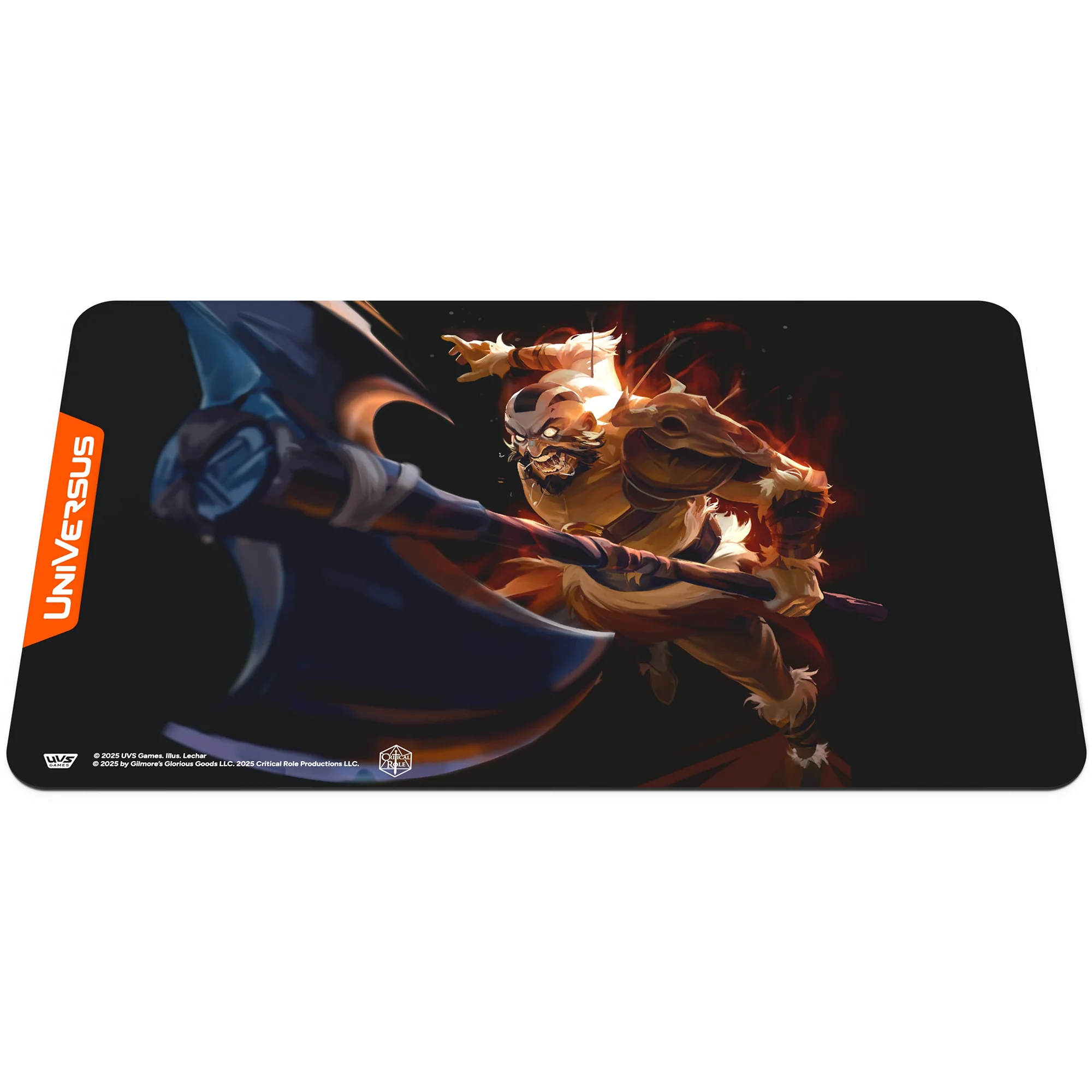 UniVersus Critical Role: Exandria Grog Strongjaw Playmat 24x14" - Image 4