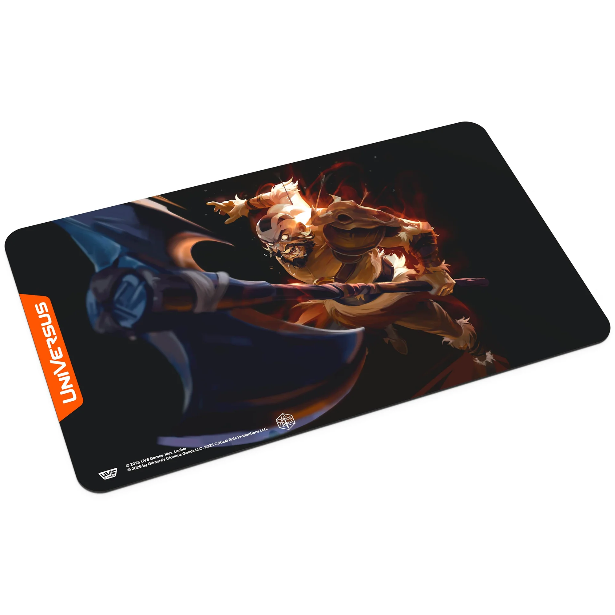 UniVersus Critical Role: Exandria Grog Strongjaw Playmat 24x14" - Image 5