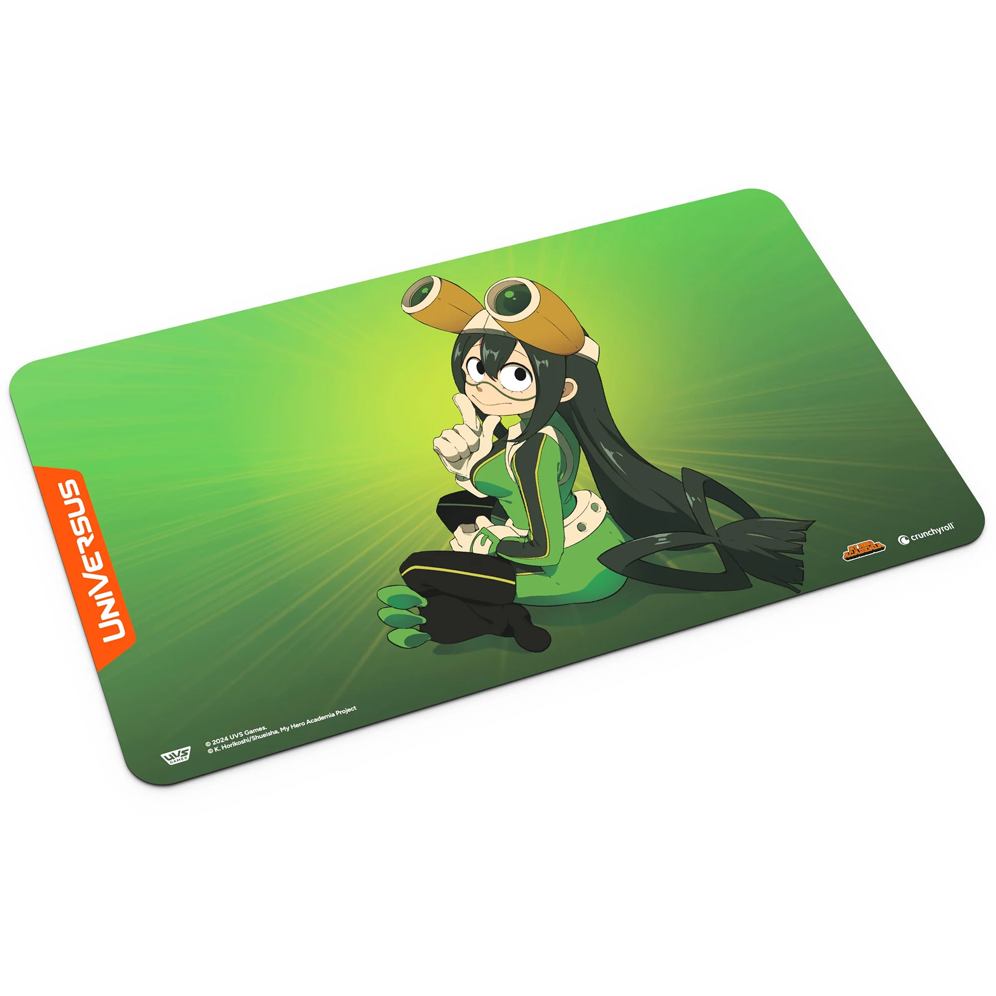 My Hero Academia: Tsuyu Asui Girl Power Playmat by UniVersus - 24x14-inch Neoprene - Image 4