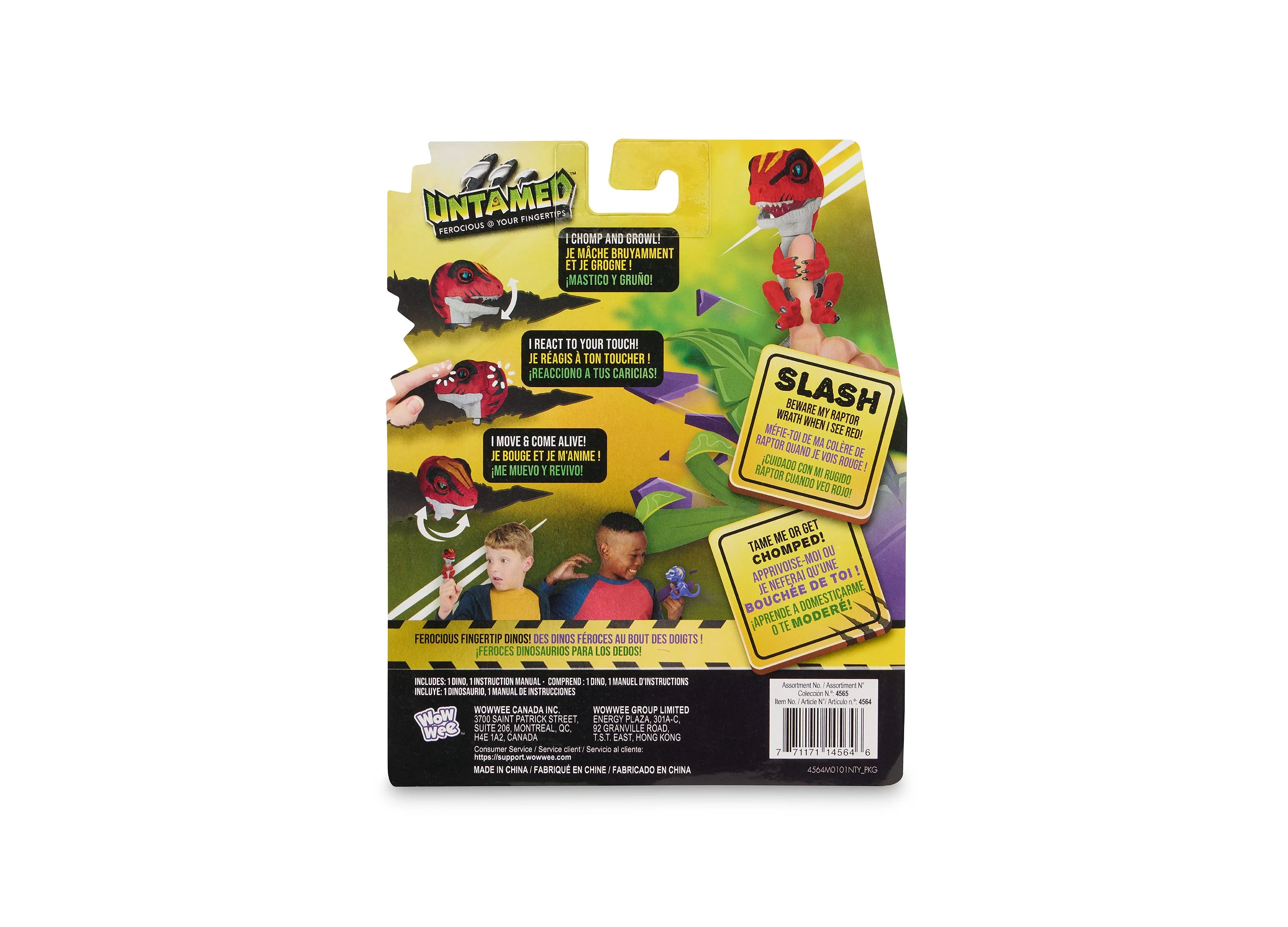 Untamed Roaring Dinos Interactive Raptor 2 - Slash - Image 8