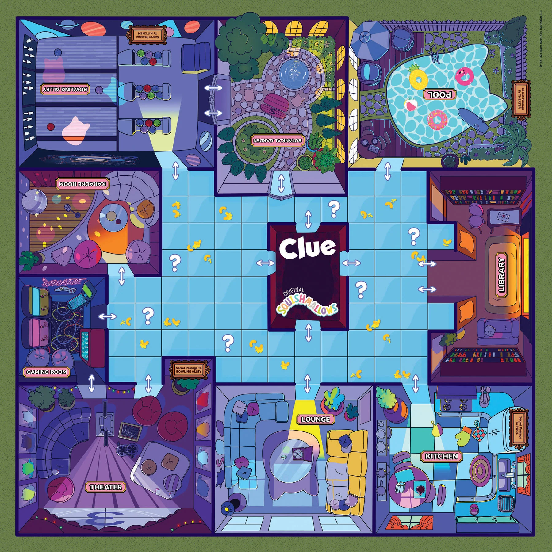 Squishmallows CLUE® Mystery Board Game by USAopoly - Image 5