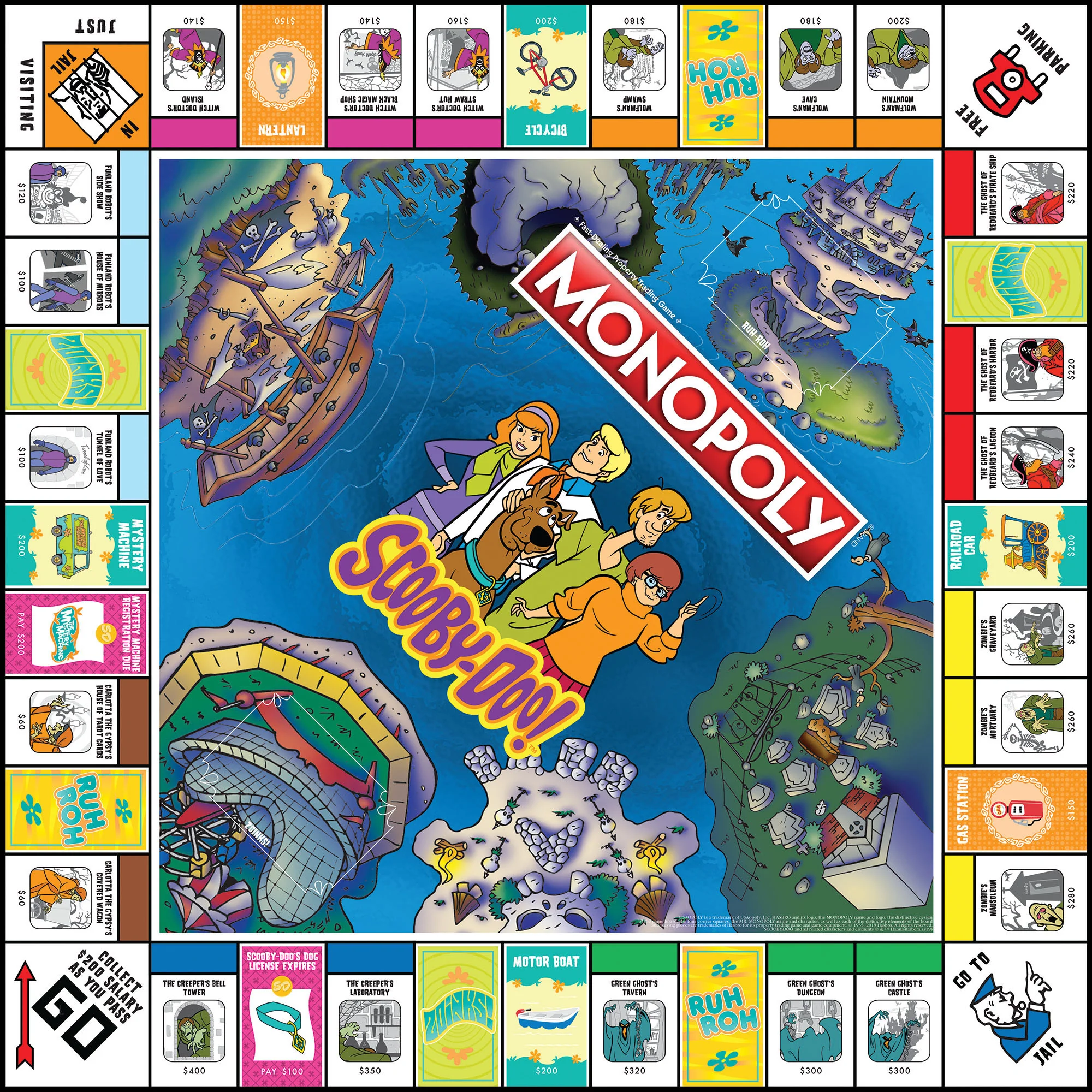 USAopoly MONOPOLY®: Scooby-Doo Board Game - Image 2