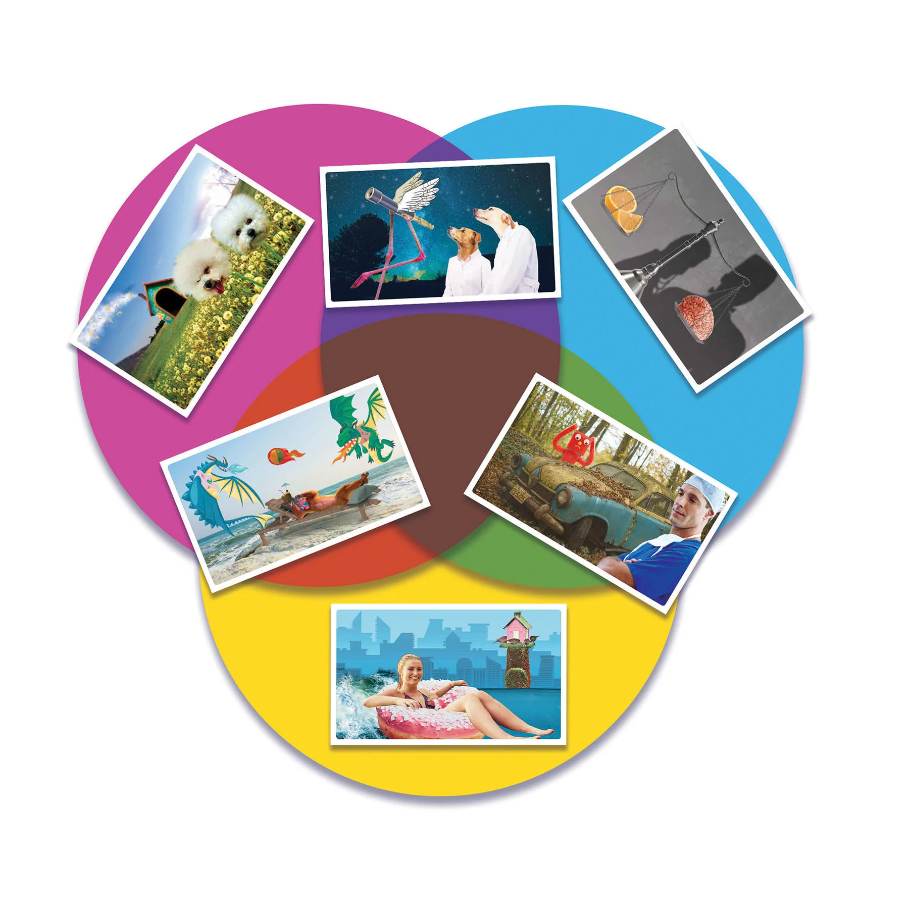 USAopoly VENN Abstract Strategy Board Game - Image 4