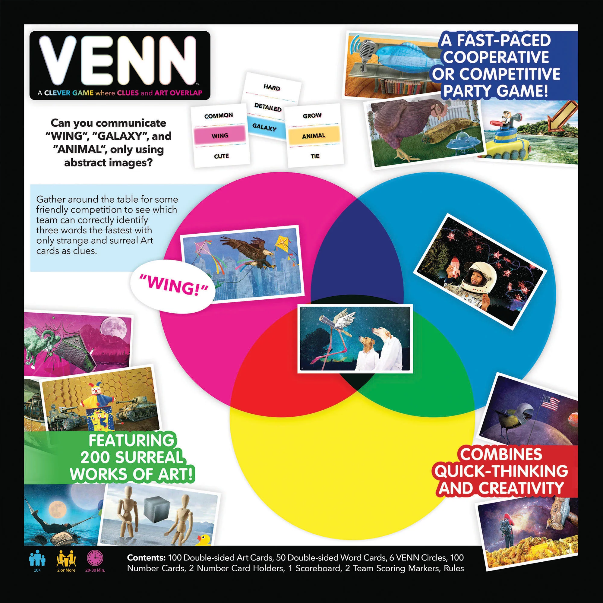 USAopoly VENN Abstract Strategy Board Game - Image 8