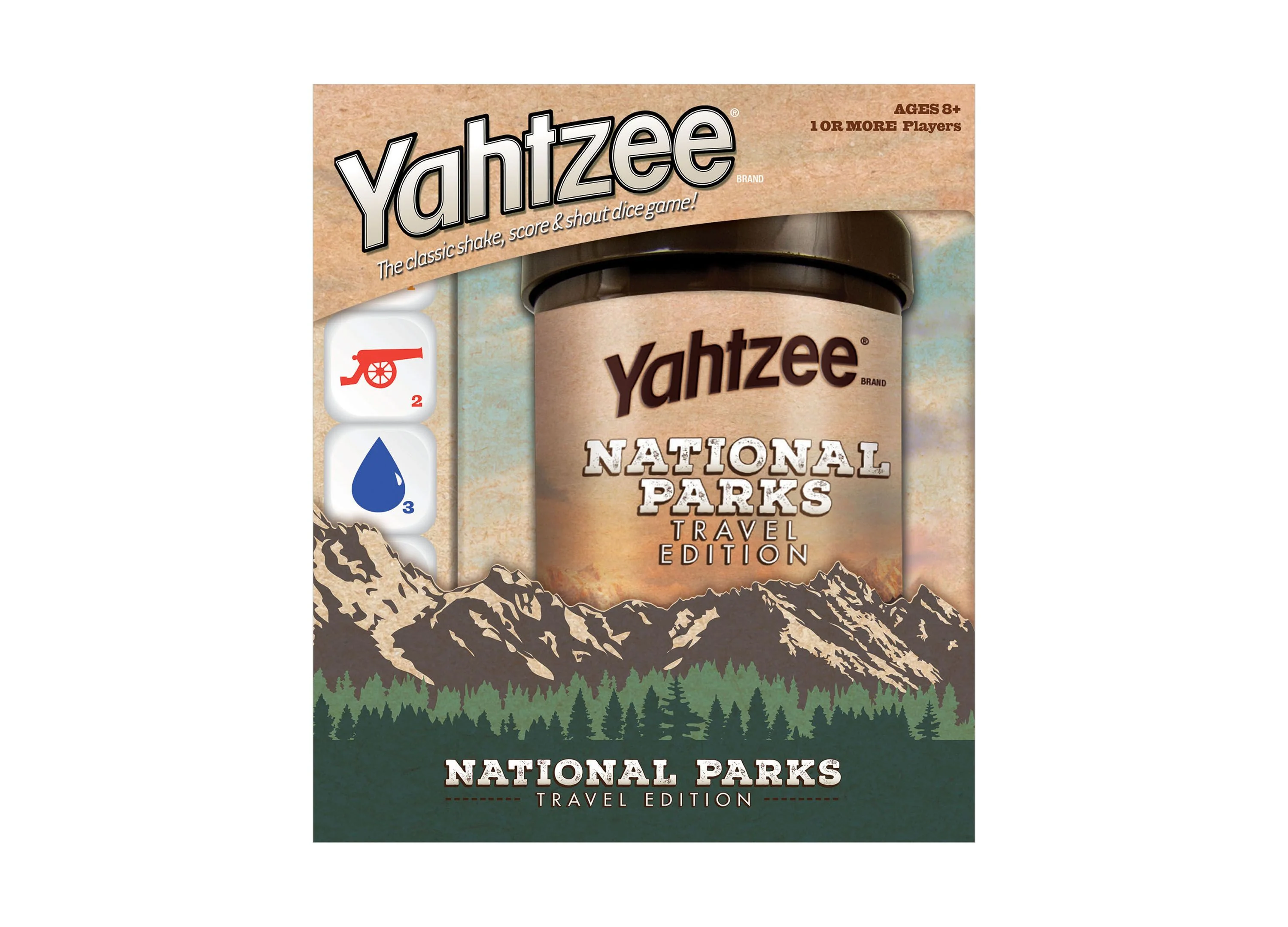 USAopoly YAHTZEE®: National Parks Travel Edition Dice Game - Image 2