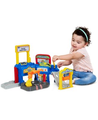 VTech Go! Go! Smart Wheels Speedy Repair Shop Interactive Playset - Image 6