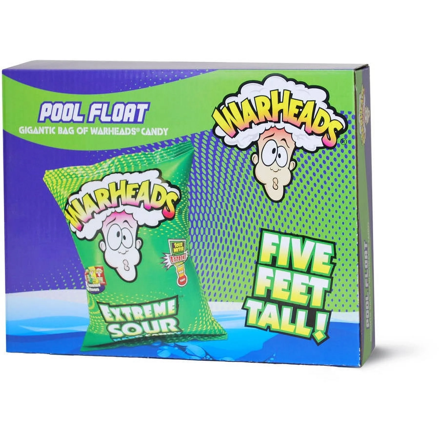 Warheads Official 4-Foot Inflatable Pool Pillow