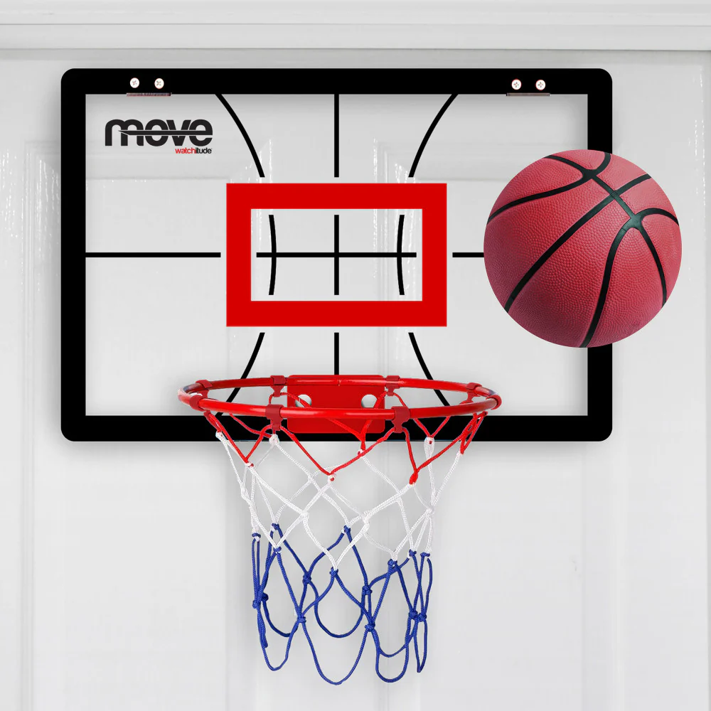 Watchitude Move Slam Dunk Pro: Indoor Basketball Hoop Set for Kids - Image 2
