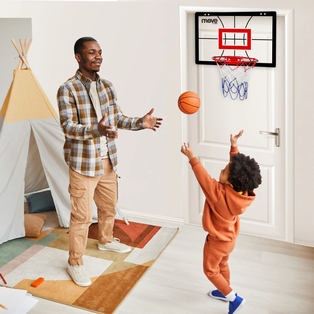 Watchitude Move Slam Dunk Pro: Indoor Basketball Hoop Set for Kids - Image 4