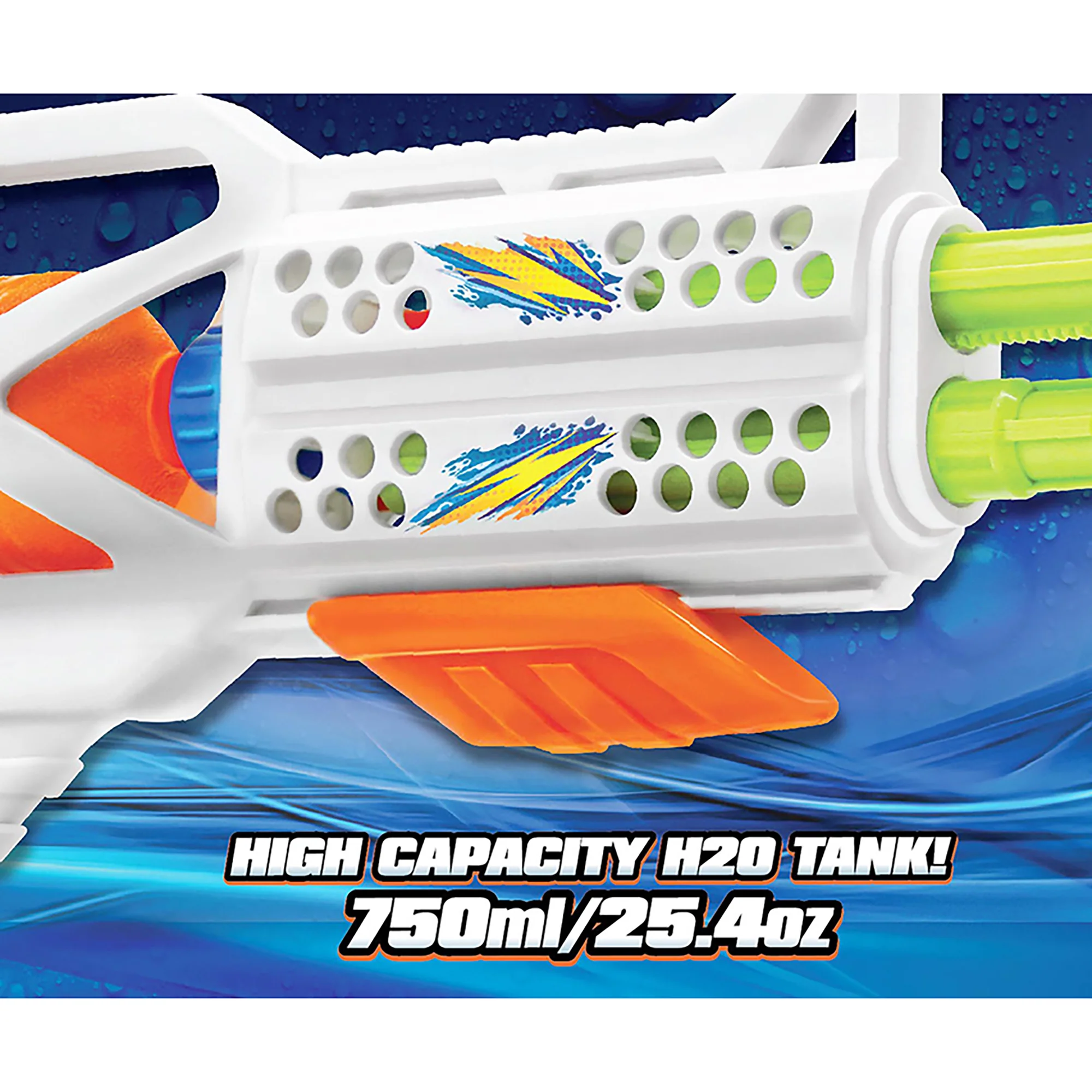 Water Blaster Double Impact High-Performance Dual-Action Pump Soaker - Image 5