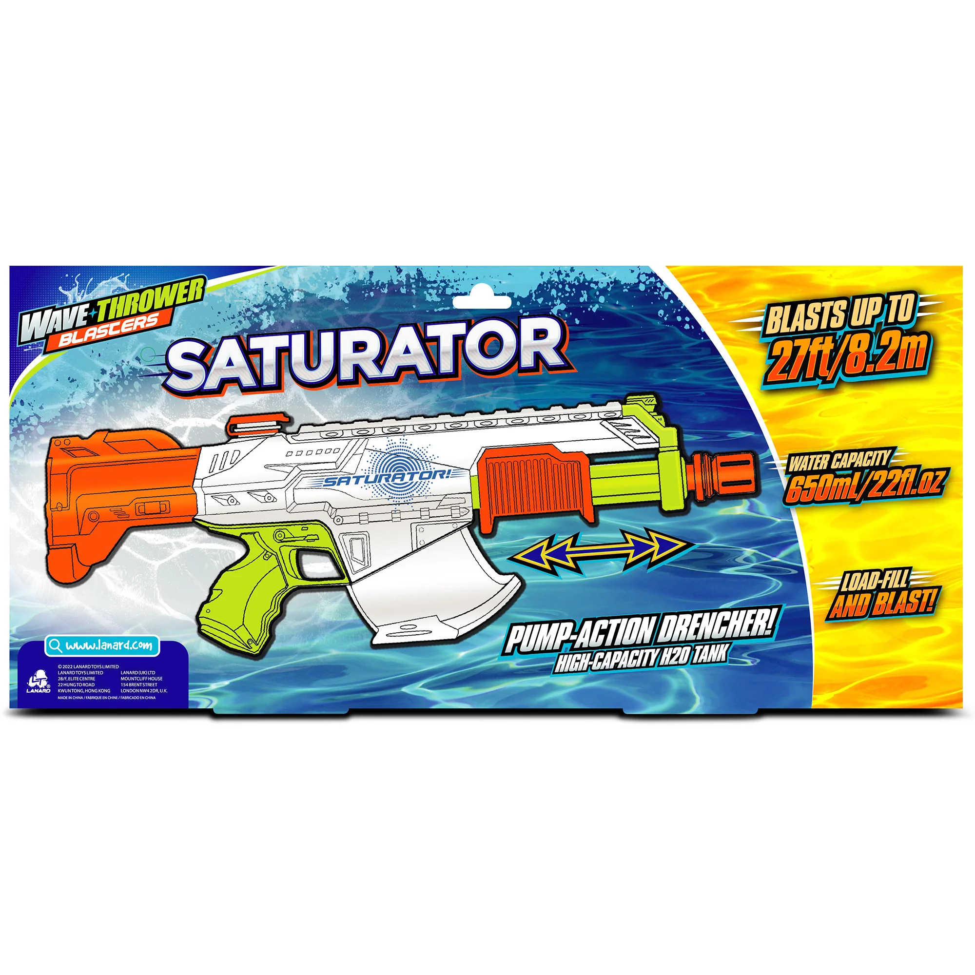 Water Blaster Saturator Pump-Action Soaker With 70 Oz Capacity - Image 3