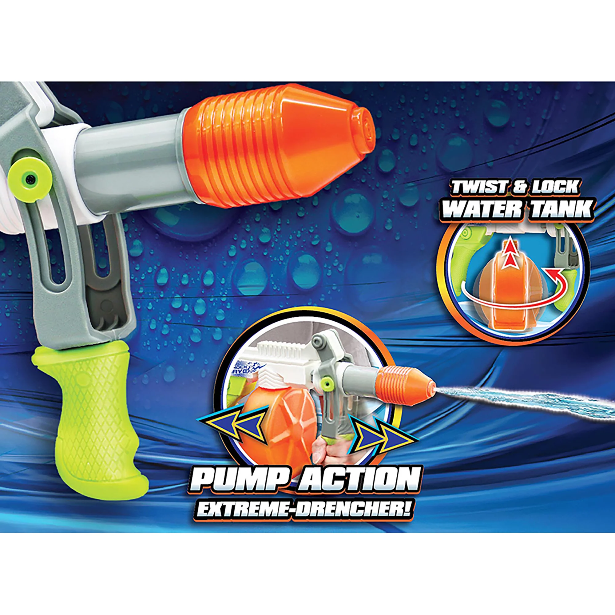 Lanard Shock Wave Water Blaster With 30-Foot Range - Image 5