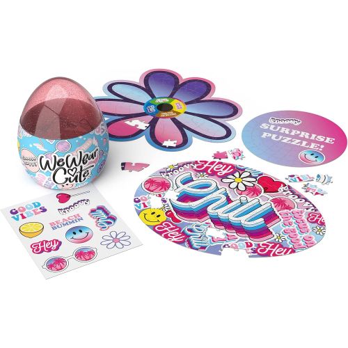 We Wear Cute Vibrant Egg-Shaped 100-Piece Puzzle - Image 3