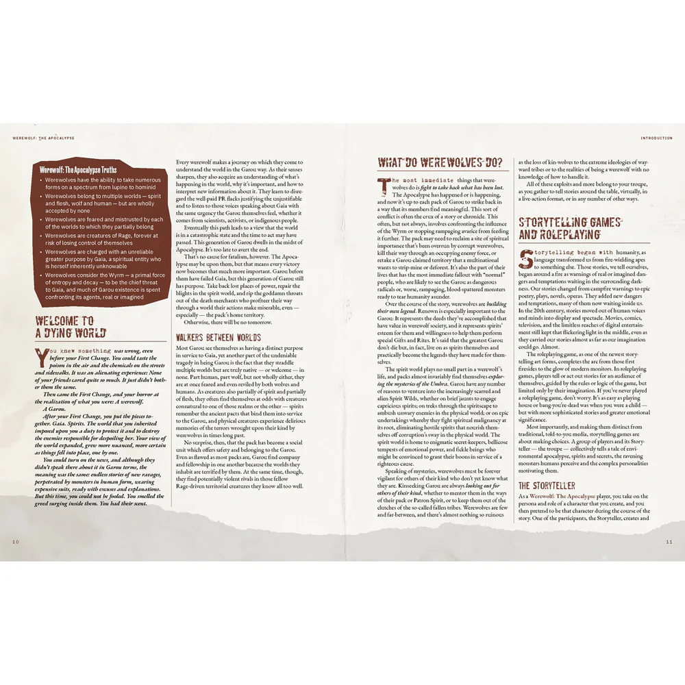 Werewolf: The Apocalypse 5th Edition - Core RPG Rulebook - Image 3