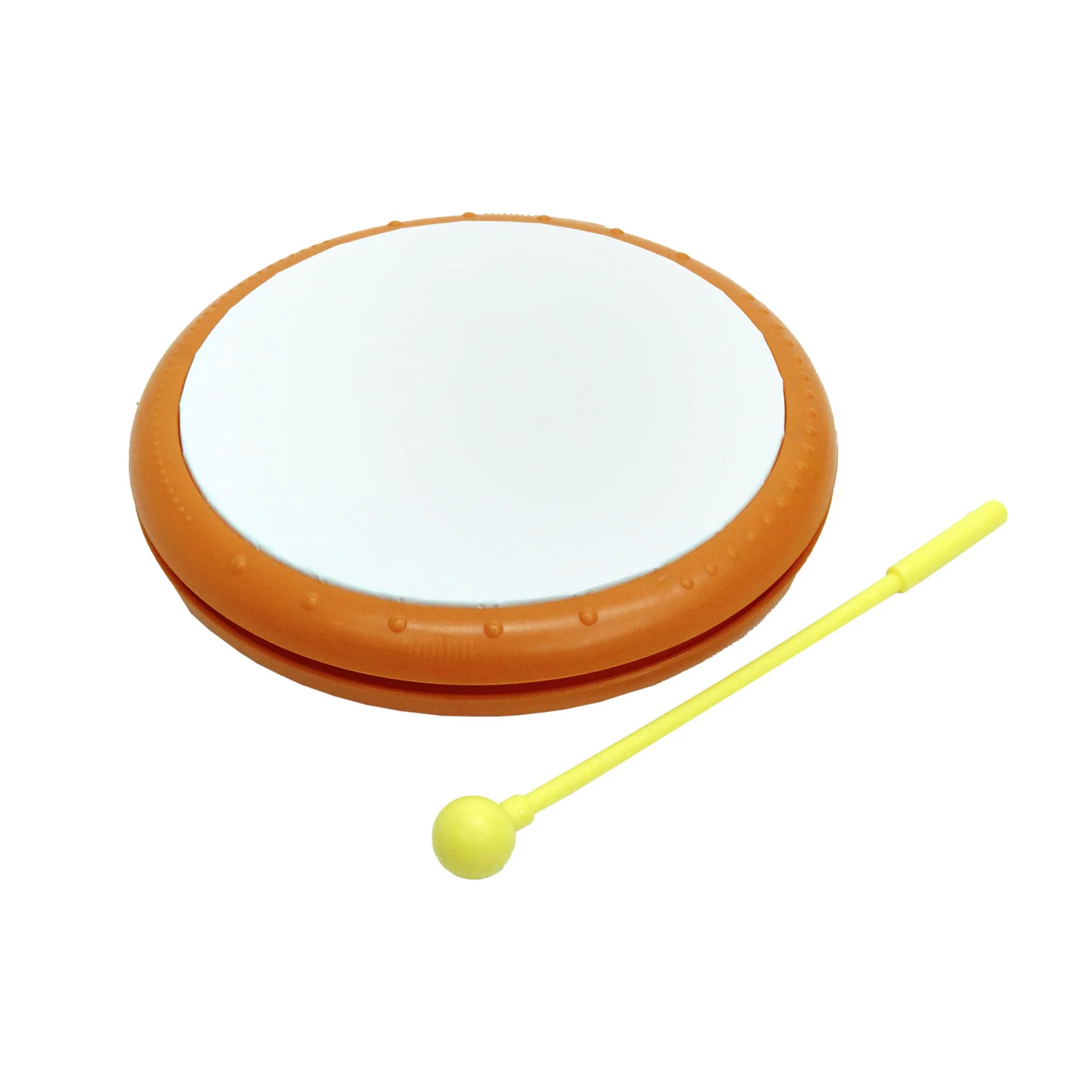 Westco Educational 8" Plastic Frame Drum with Mallet - Image 2