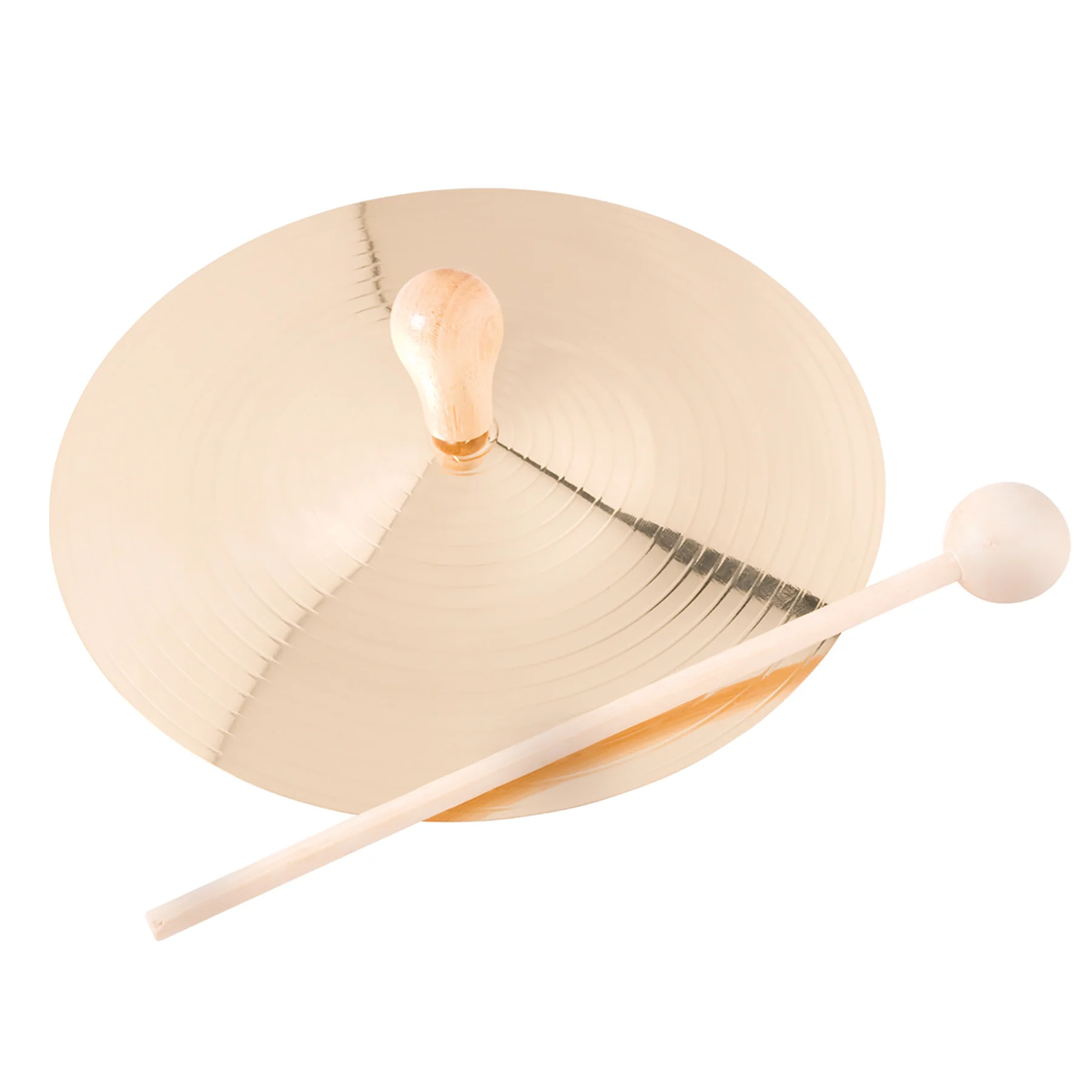 Westco Educational 6" Cymbal with Mallet for Beginner Musicians - Image 2