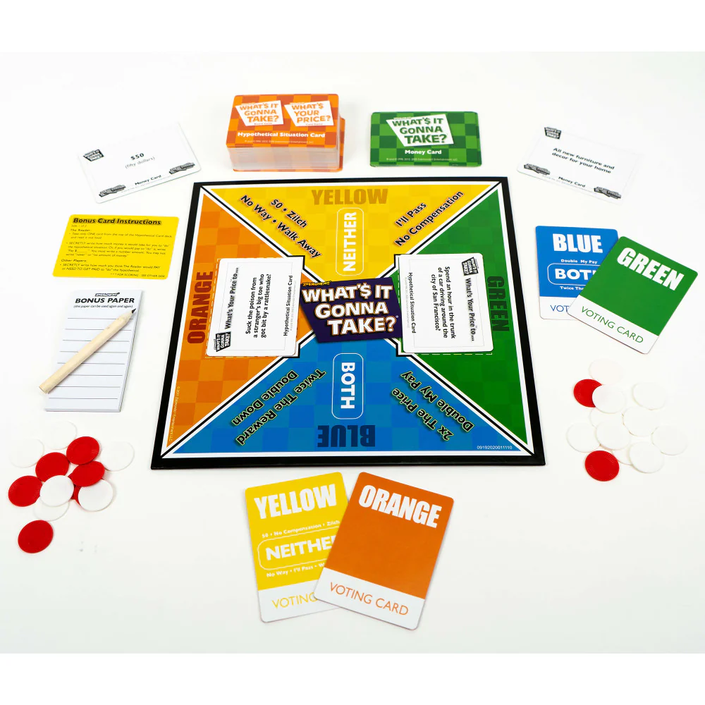 What's It Gonna Take Party Board Game by Zobmondo!! - Social Question Game for Teens and Adults - Image 2
