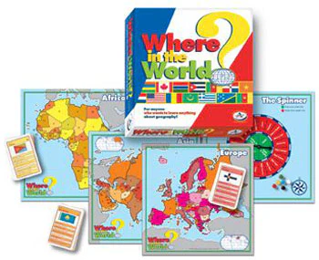 Where in the World Updated Edition Geography Board Game - Image 2