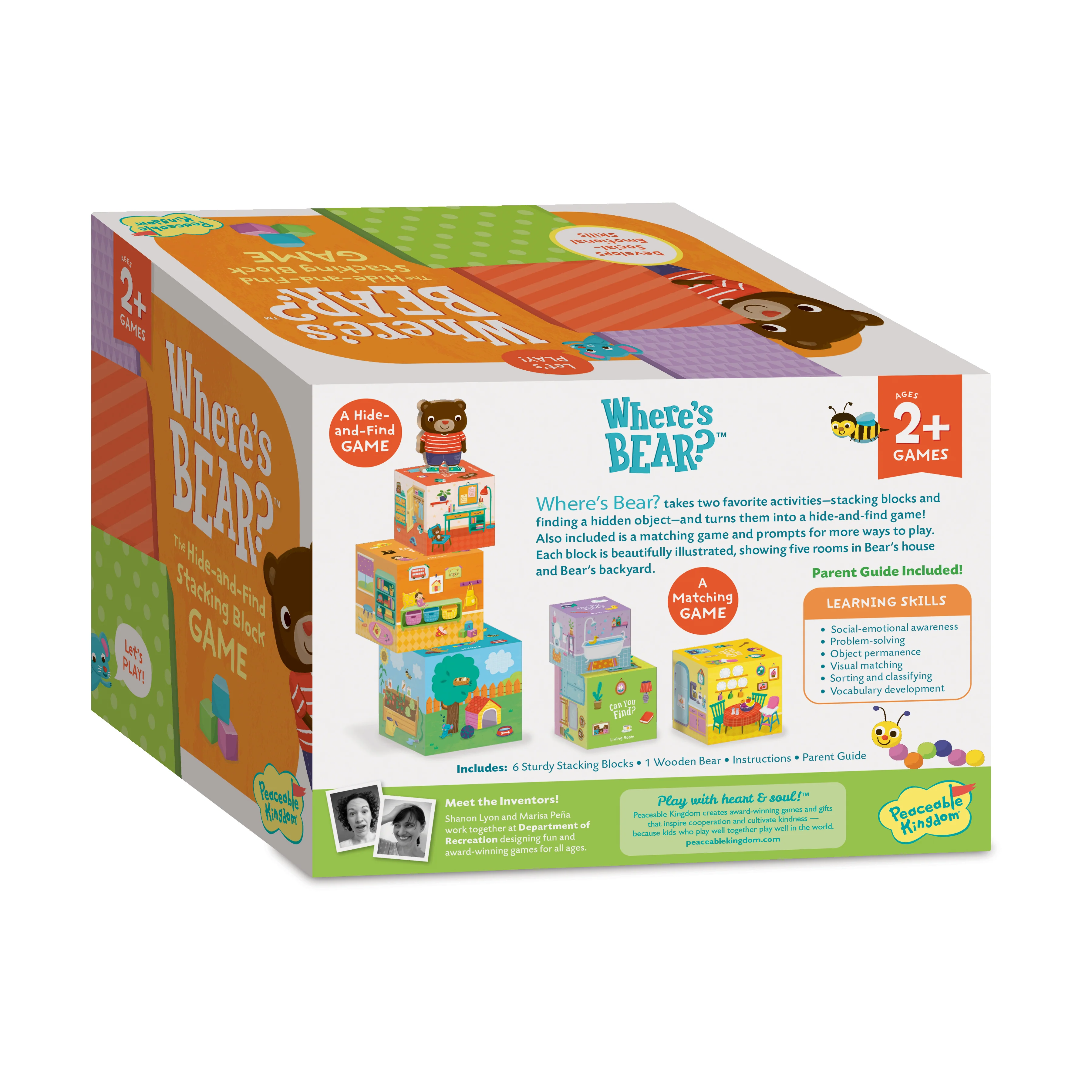Where's Bear? Hidden Bear and Block Game for Toddlers - Image 2