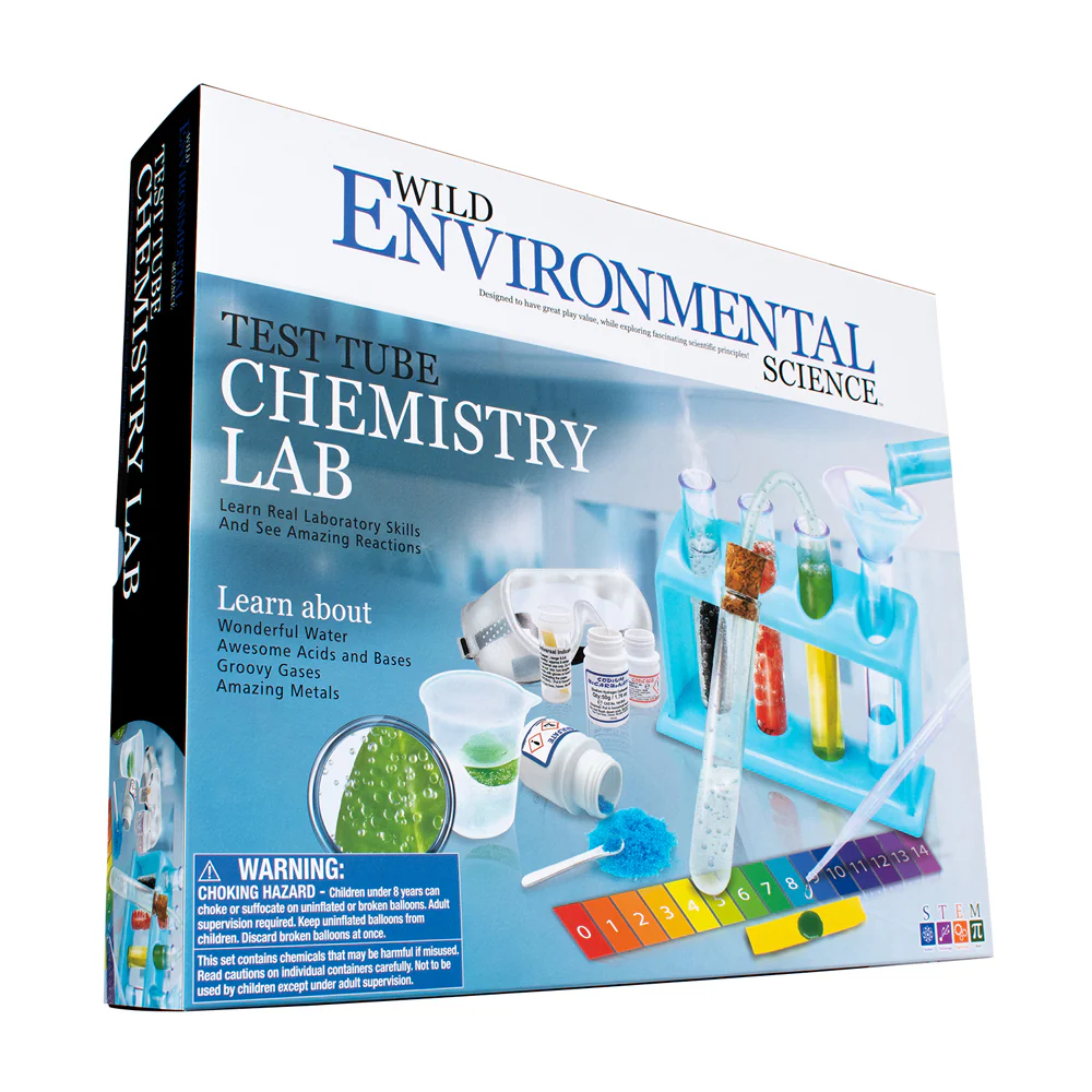 WILD Science Test Tube Chemistry Lab - Educational Science Kit - Image 3