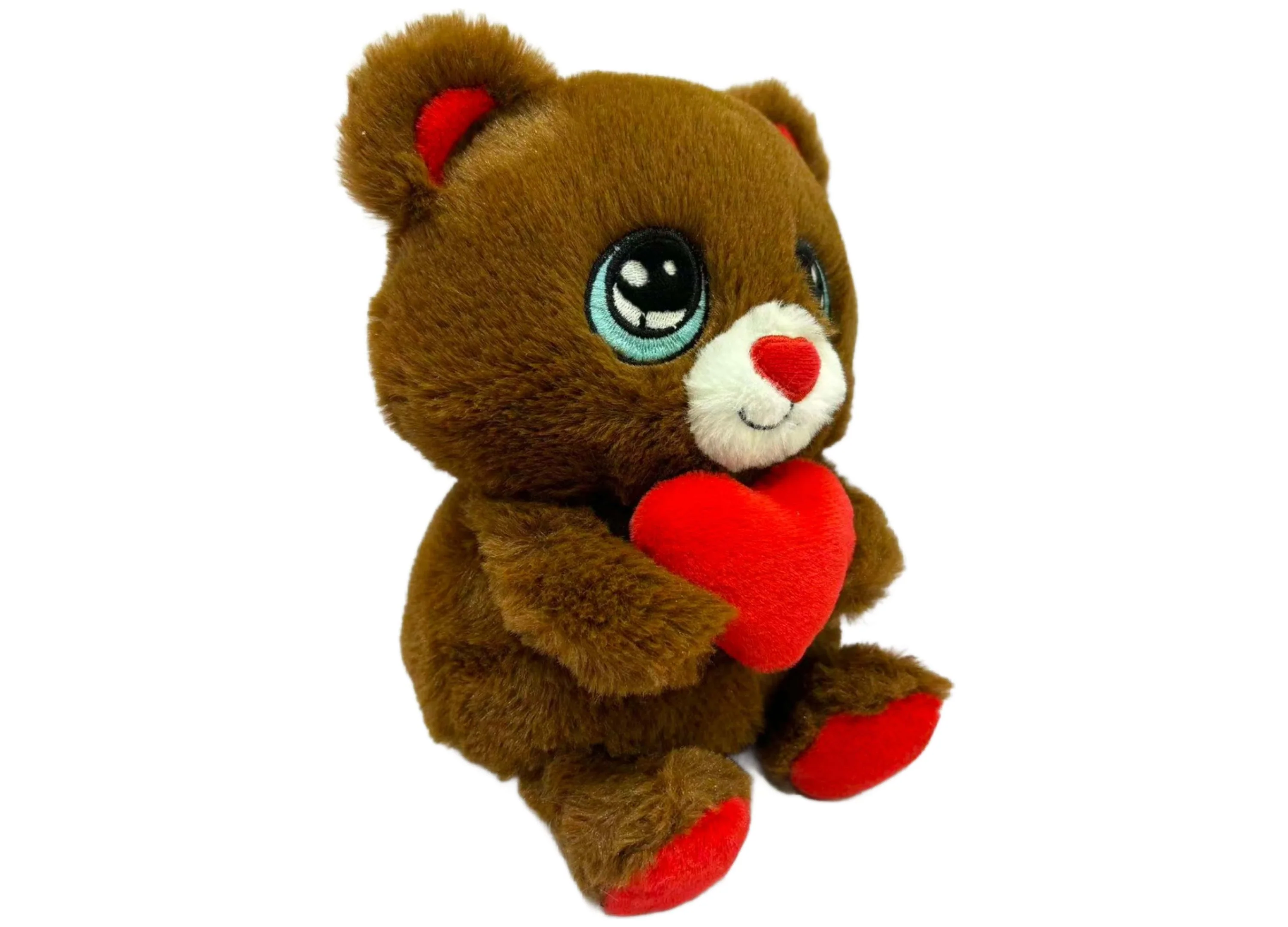 Cuddle Pals Brown Wild Hippo Valentine's Plush - A Cuddly Gift - Image 3